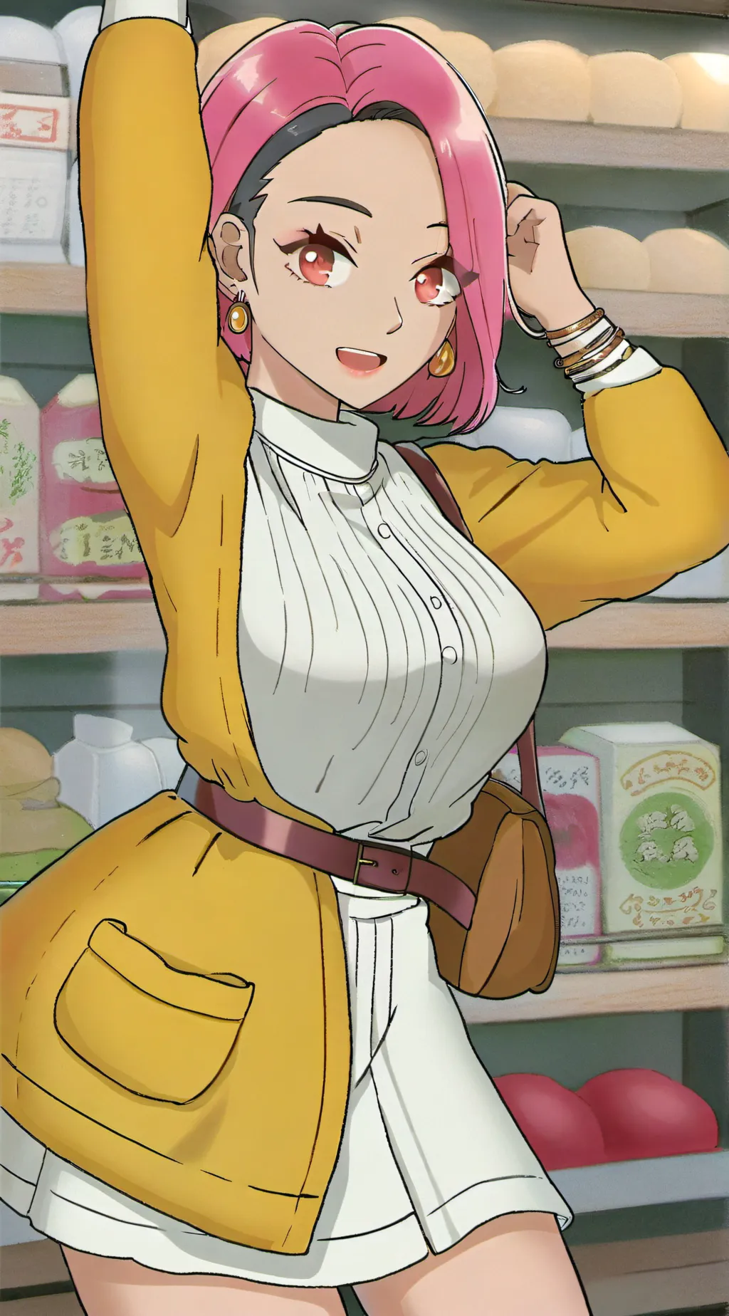 ai character: Hypnotized Girl background