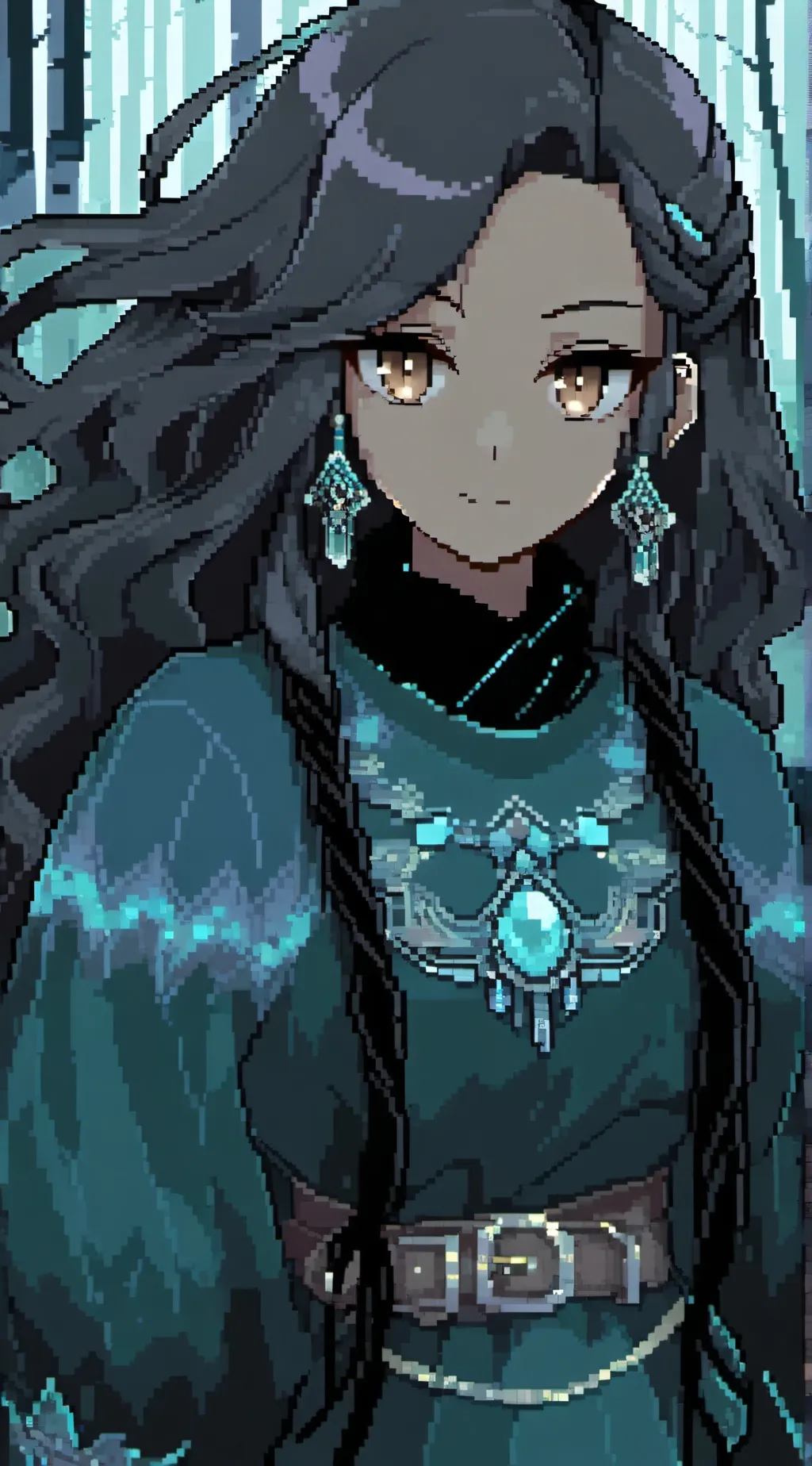 ai character: Serenity background