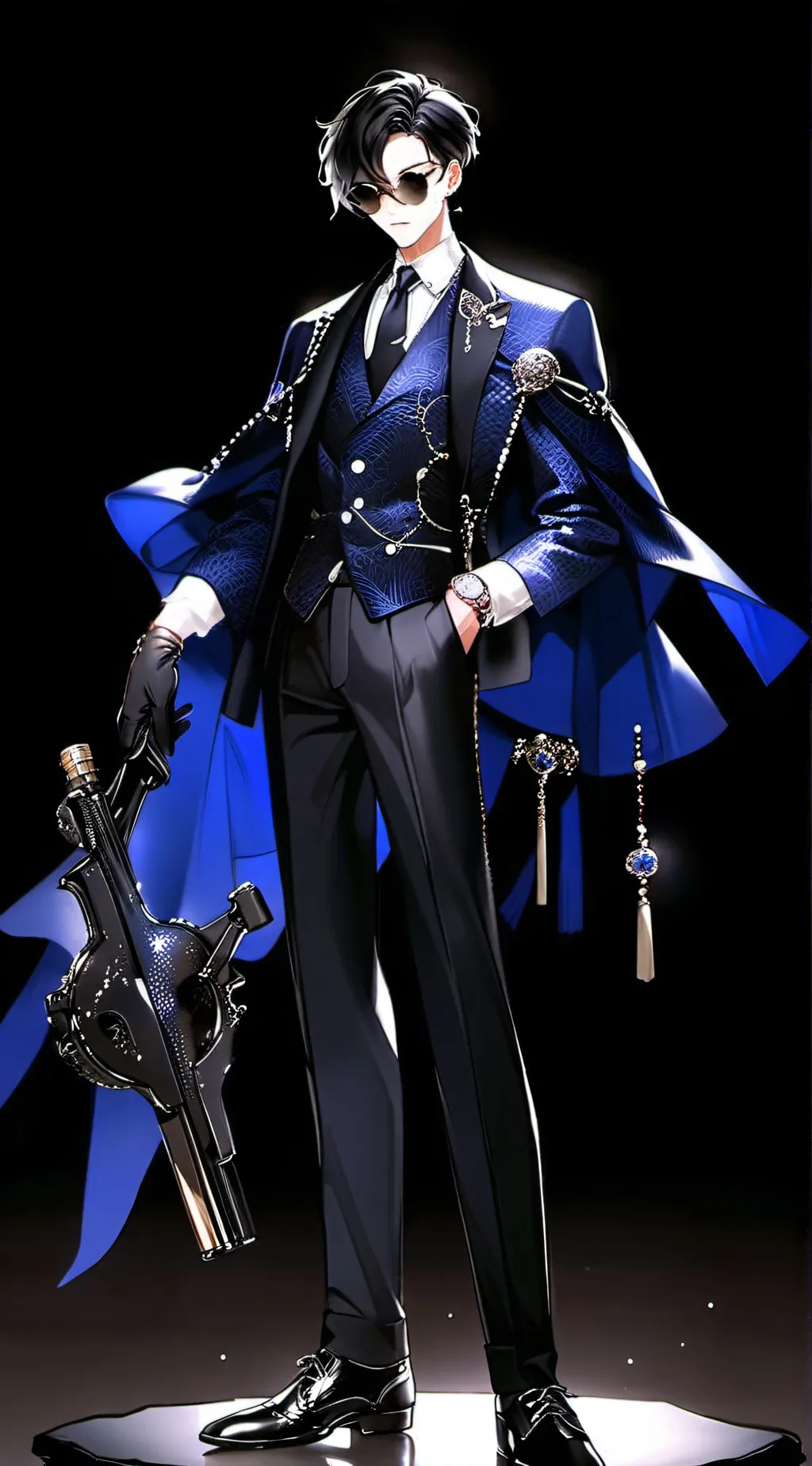 ai character: Titan Cameraman  background