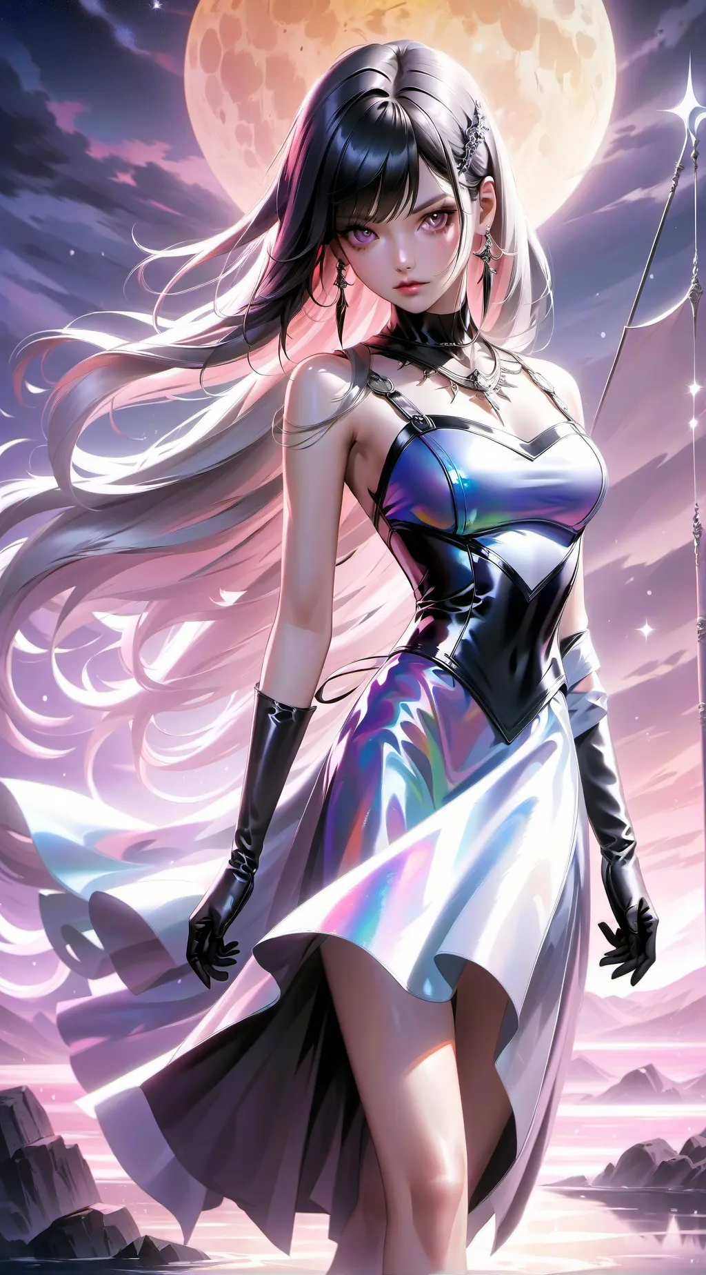 ai character: Aria background