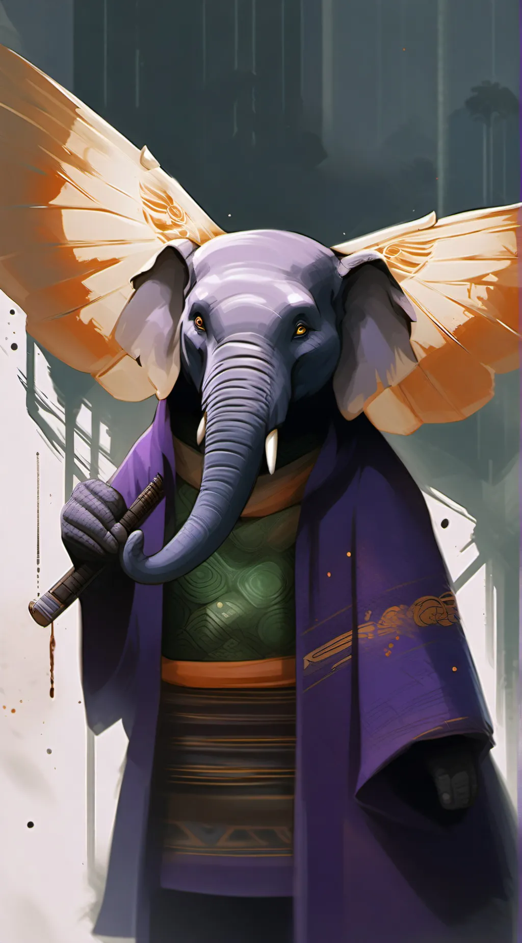 ai character: Tinga Tinga (2) background