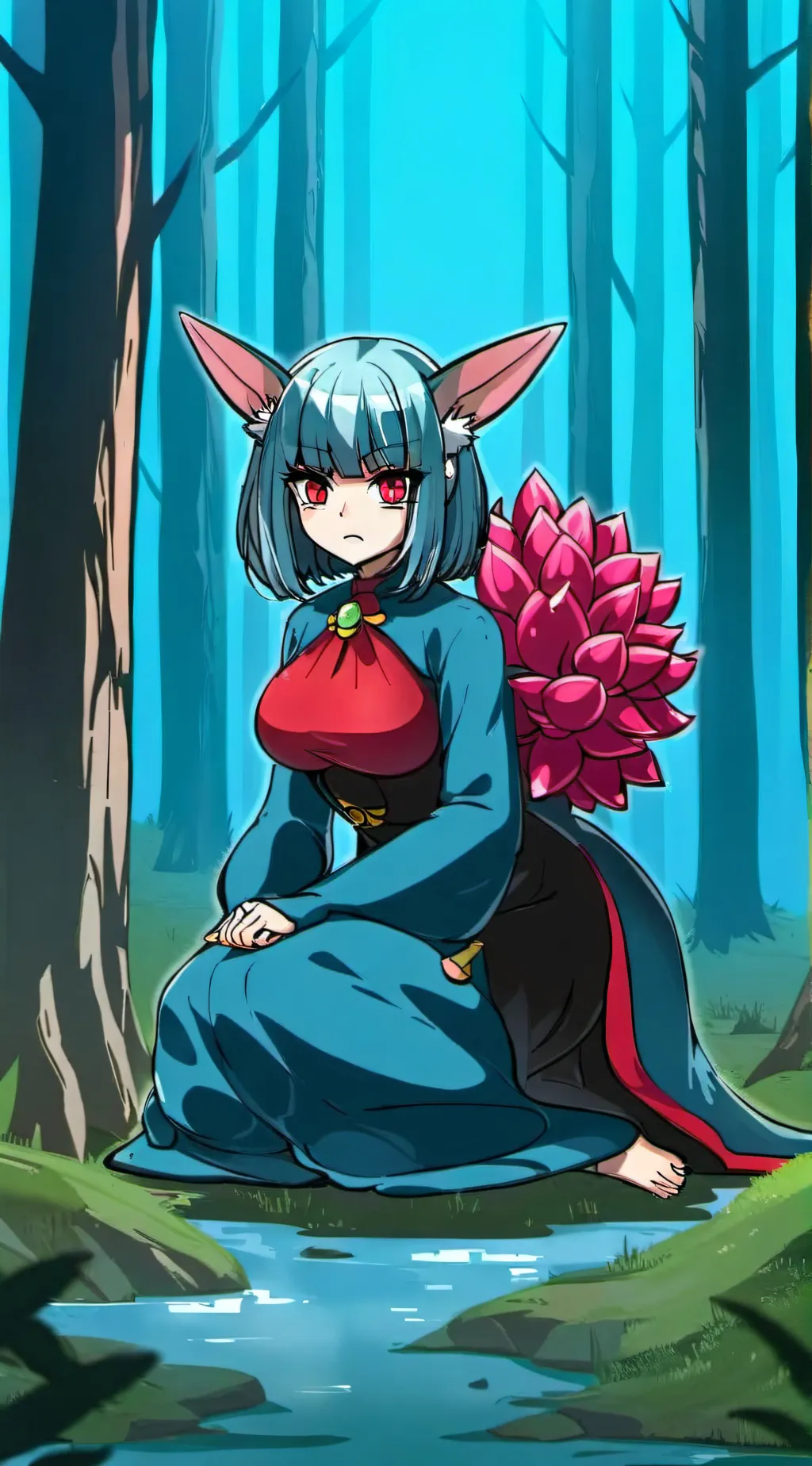 ai character: 002 - Ivysaur background