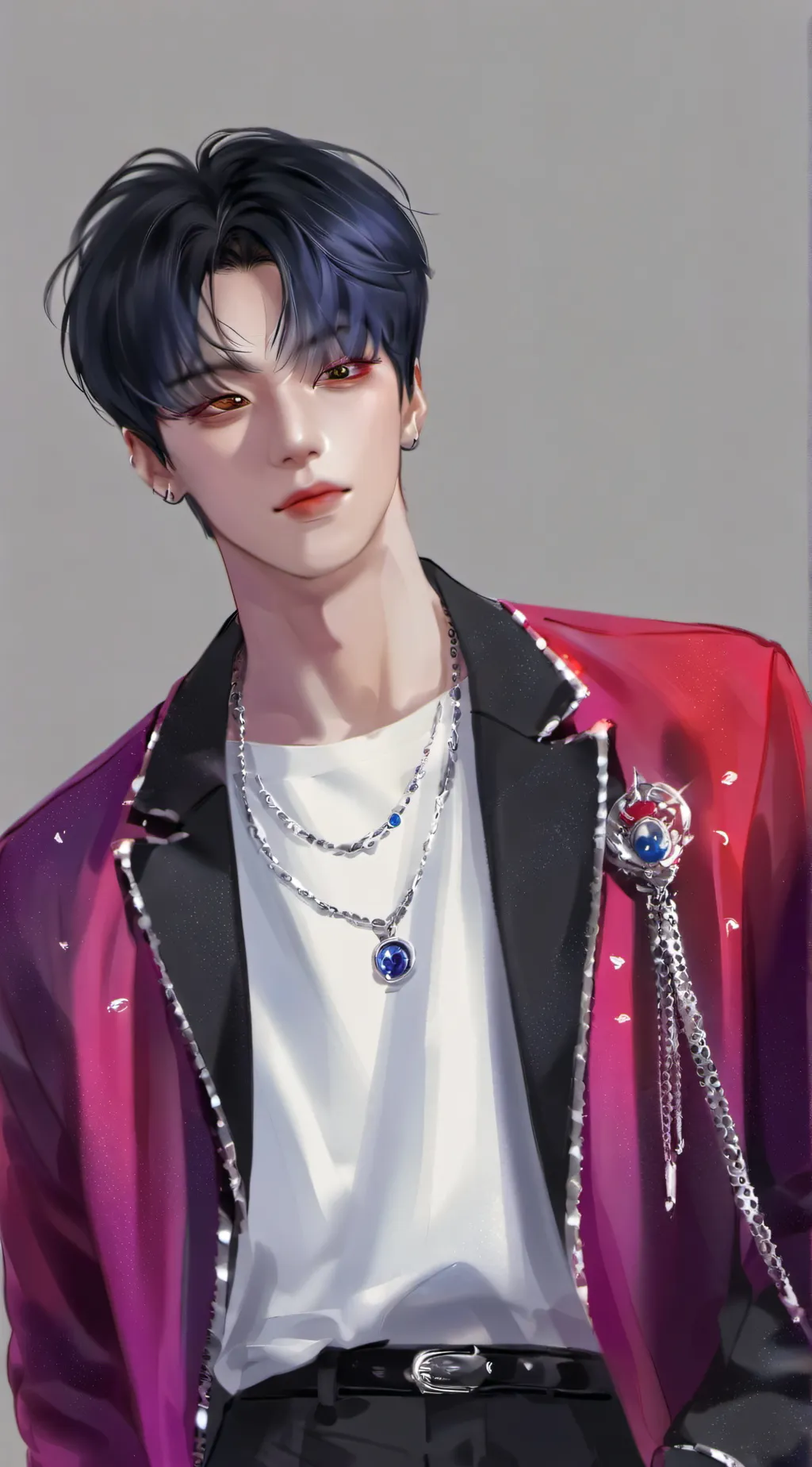 ai character: HWANWOONG  background