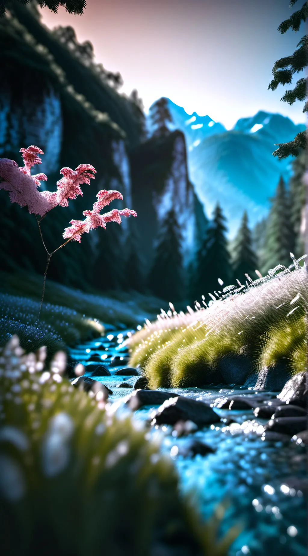 ai character: grass background