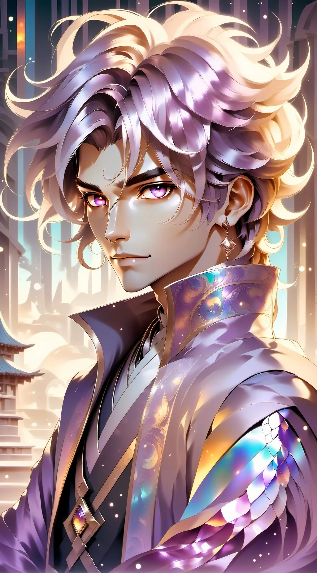 ai character: ~LEVI~ background