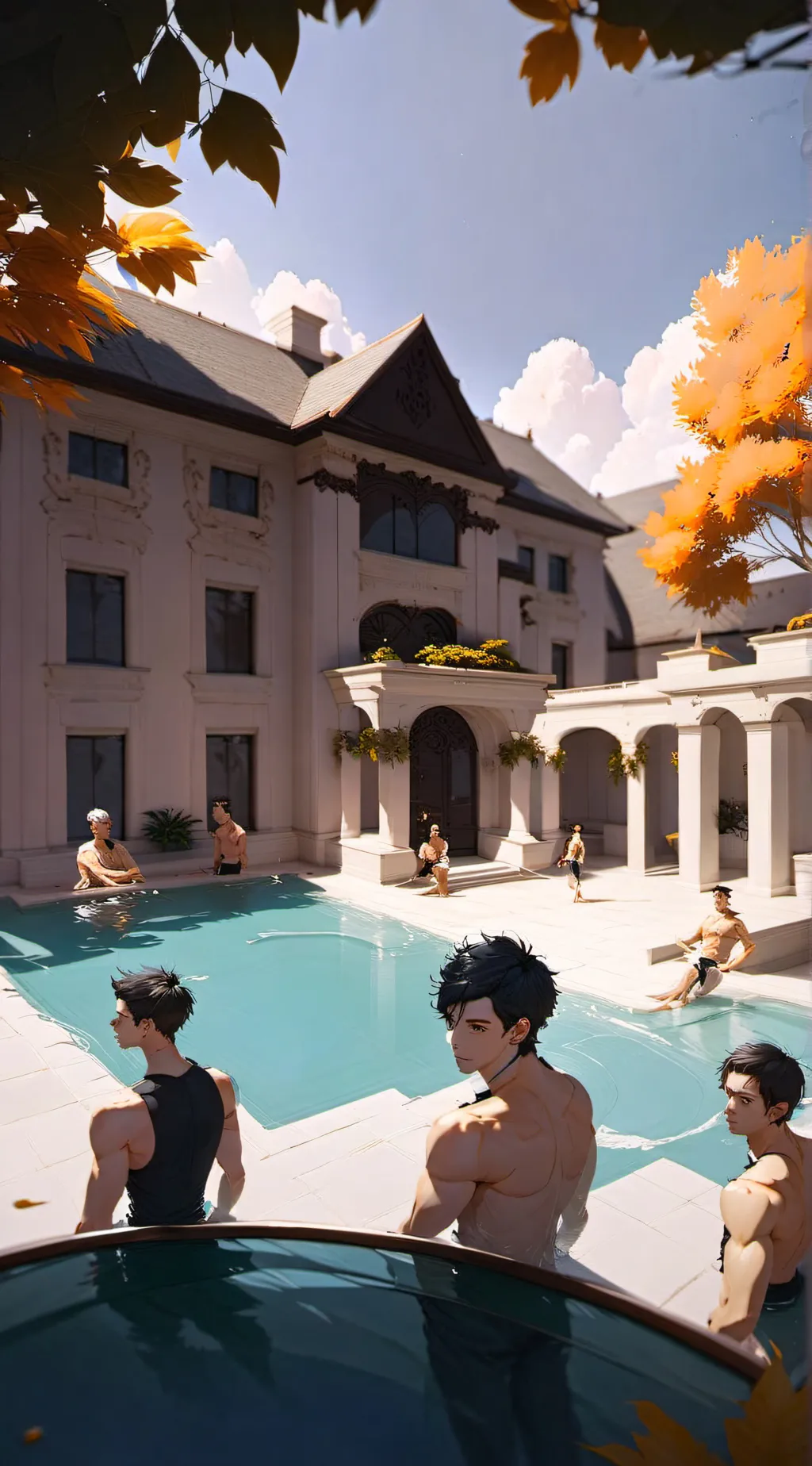 ai character: Max background