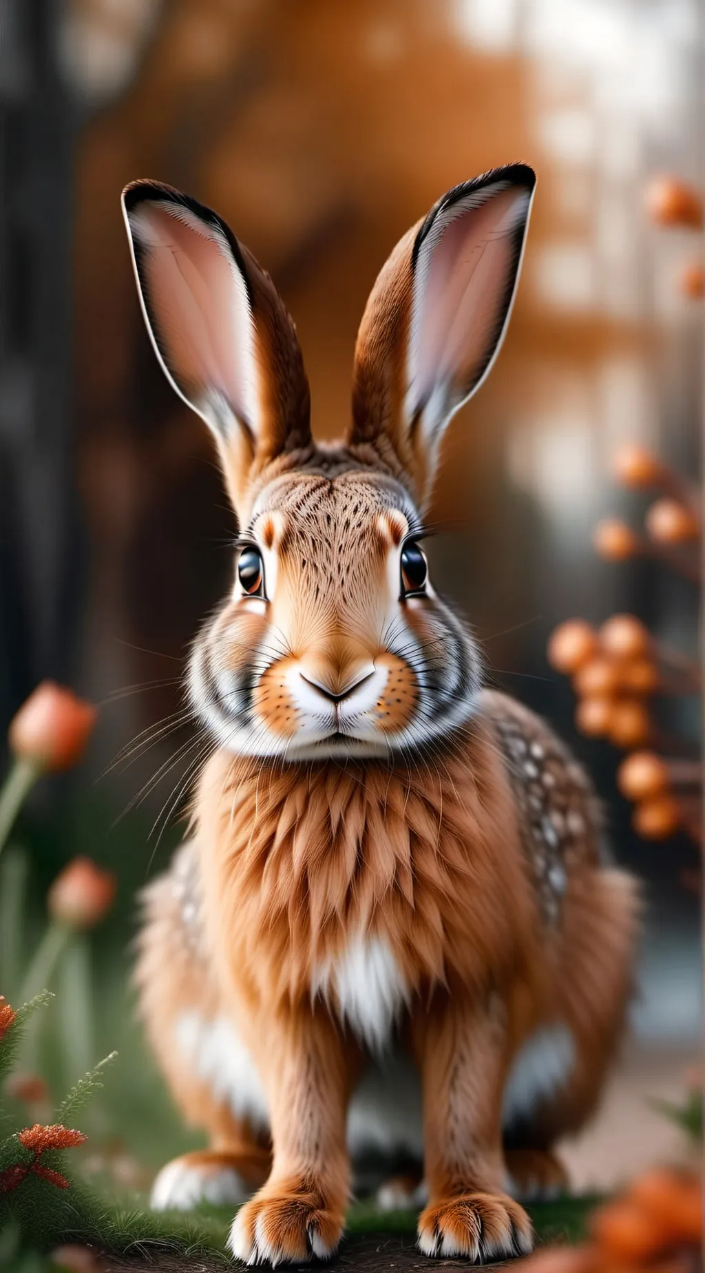 ai character: HARPY HARE :) background