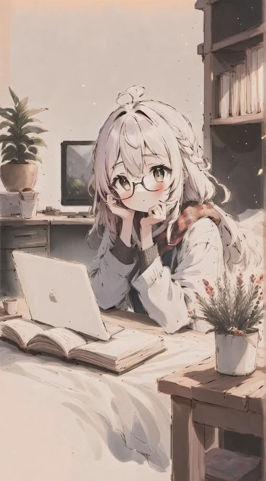 ai character: your roomies♡ background