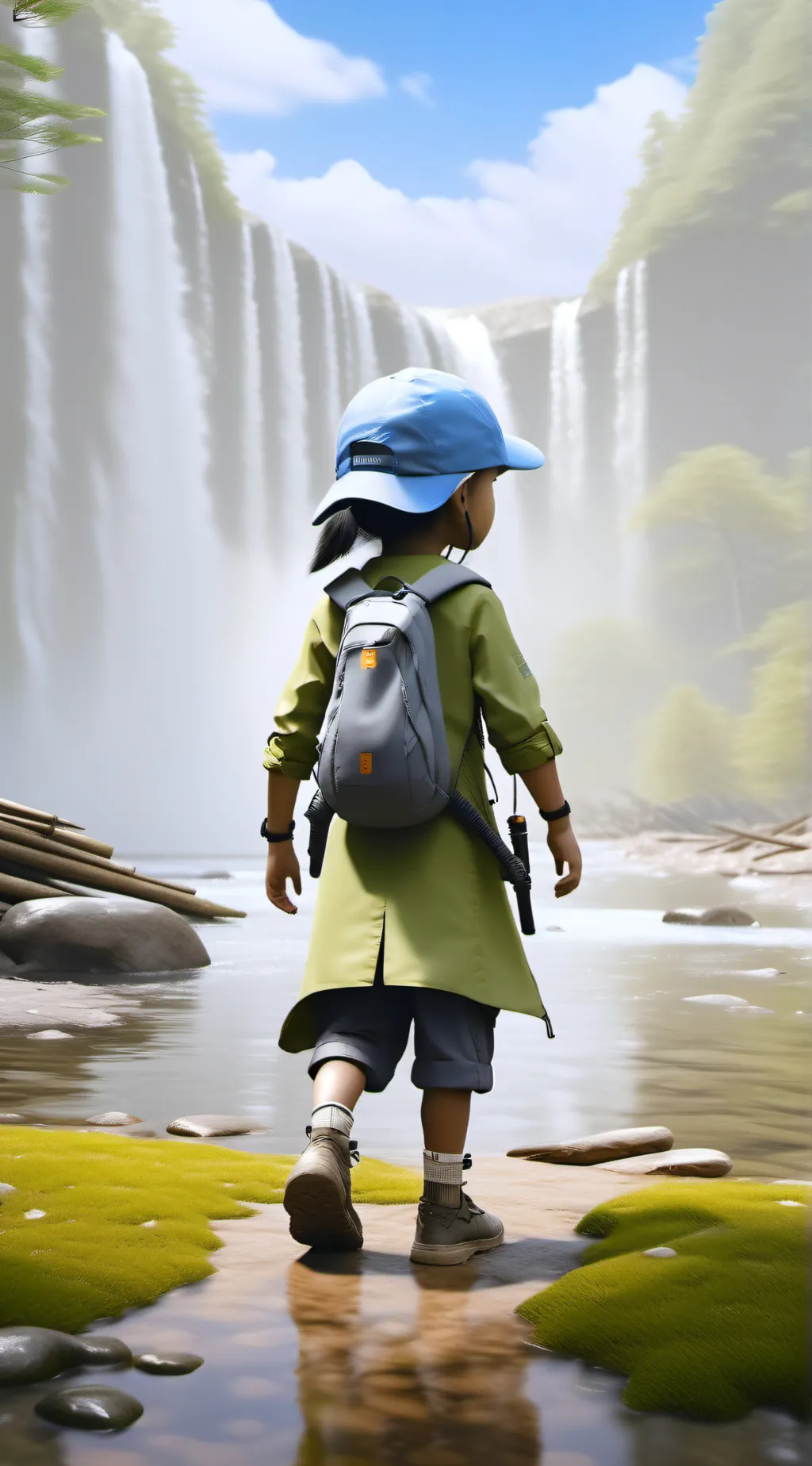 ai character: Mha karen  background