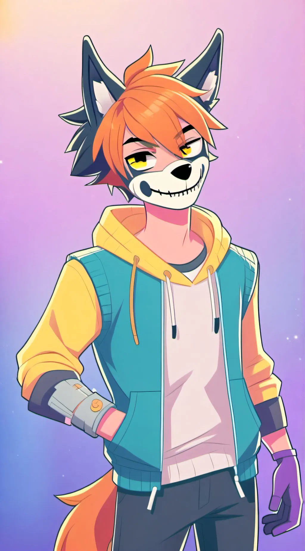 ai character: sophia9.10  background