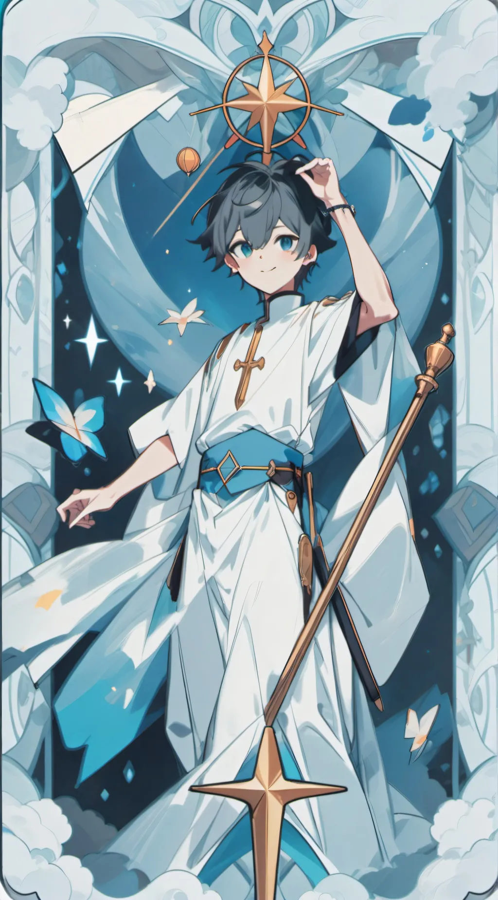 ai character: david background