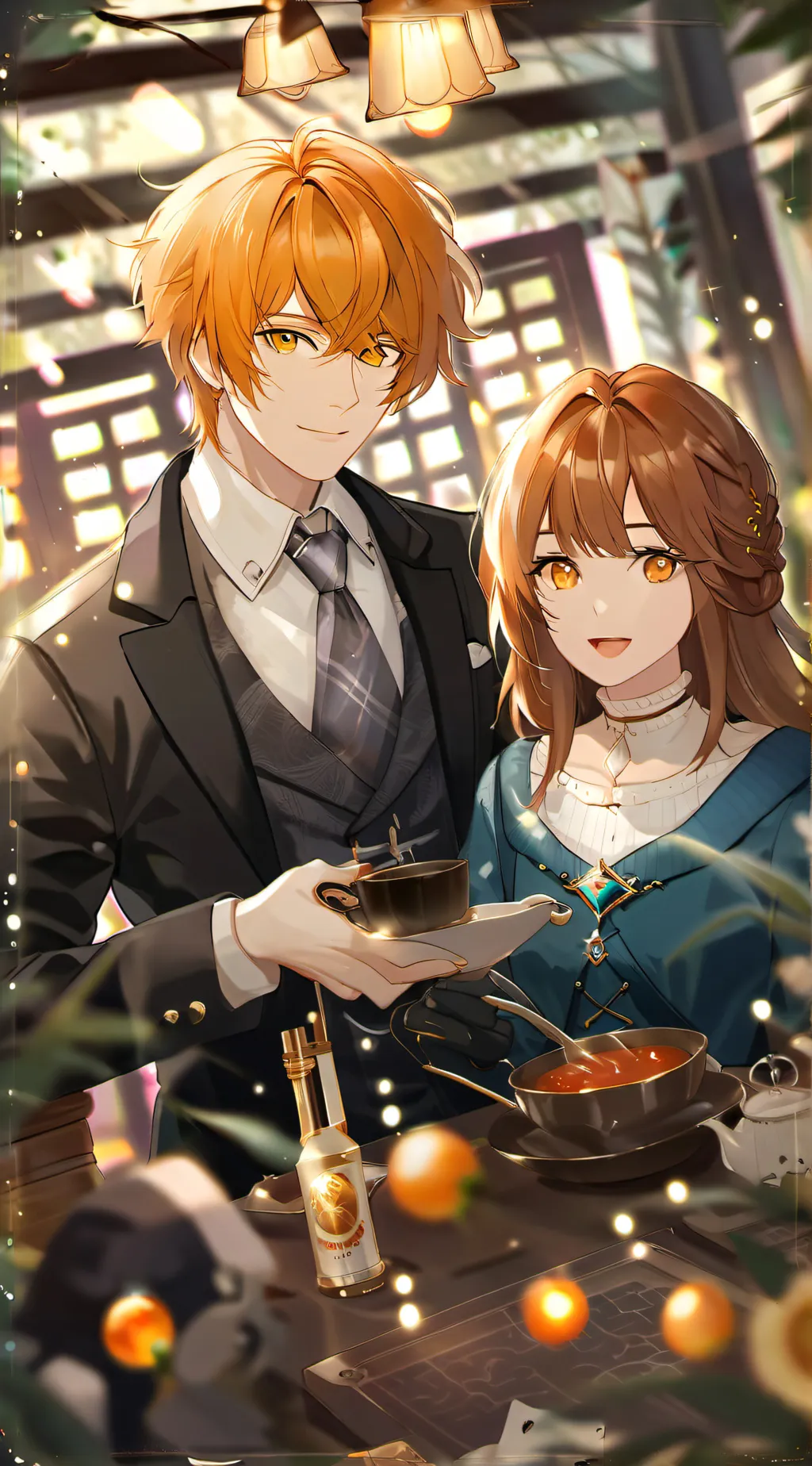 ai character: Ryan and Maddie background