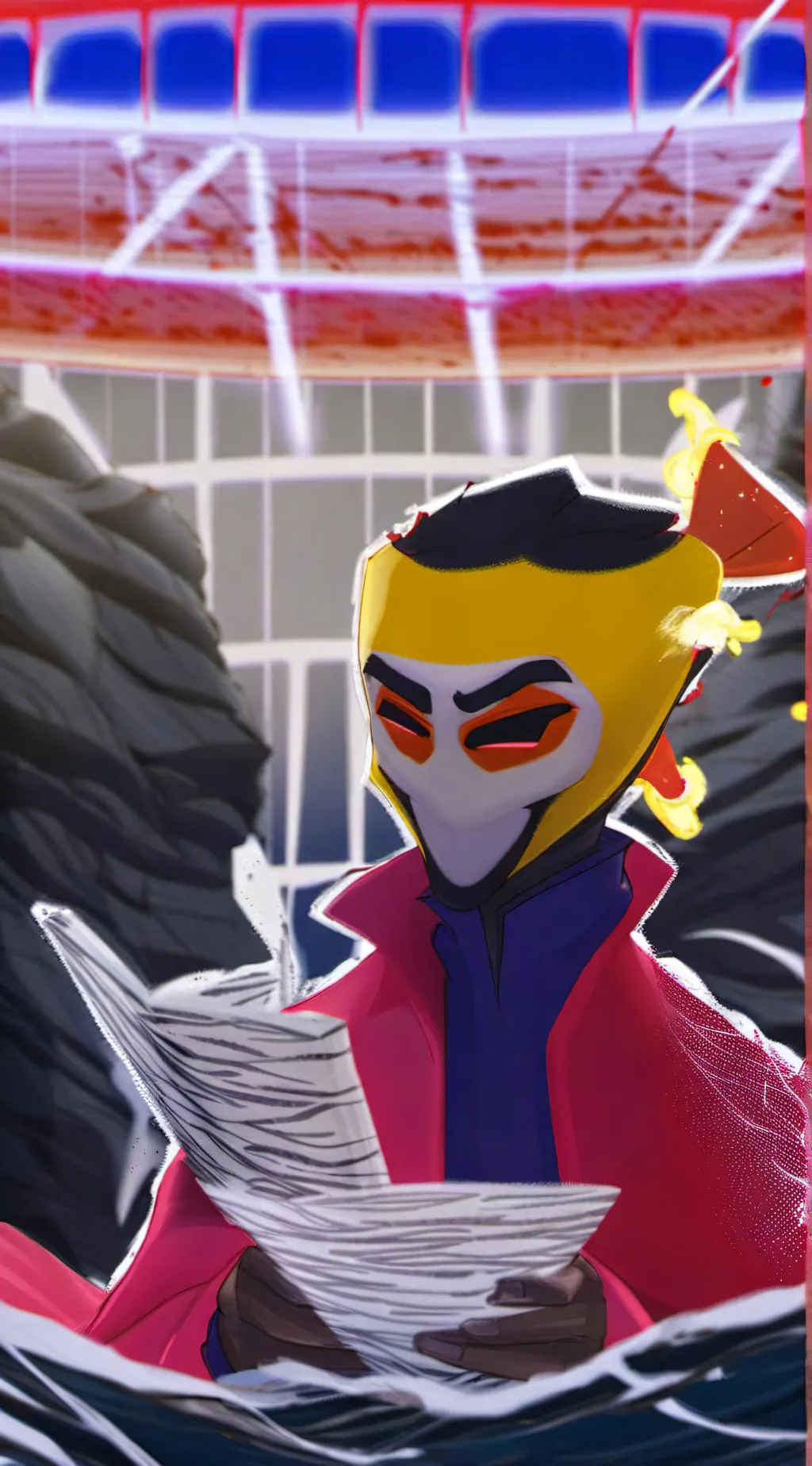 ai character: Adam Yandere  background