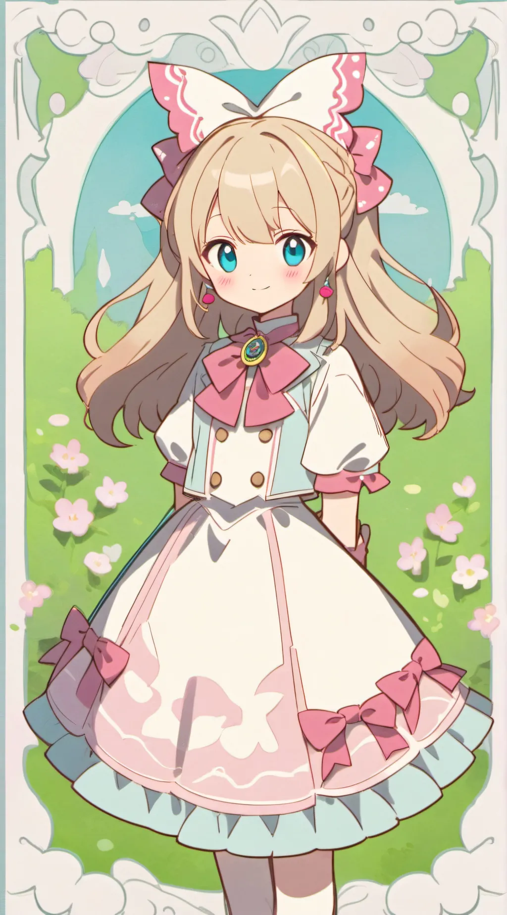 ai character: Poppy background