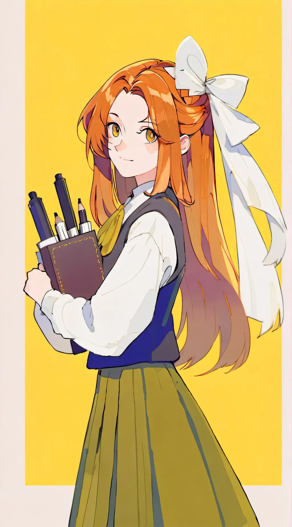 ai character: rain background