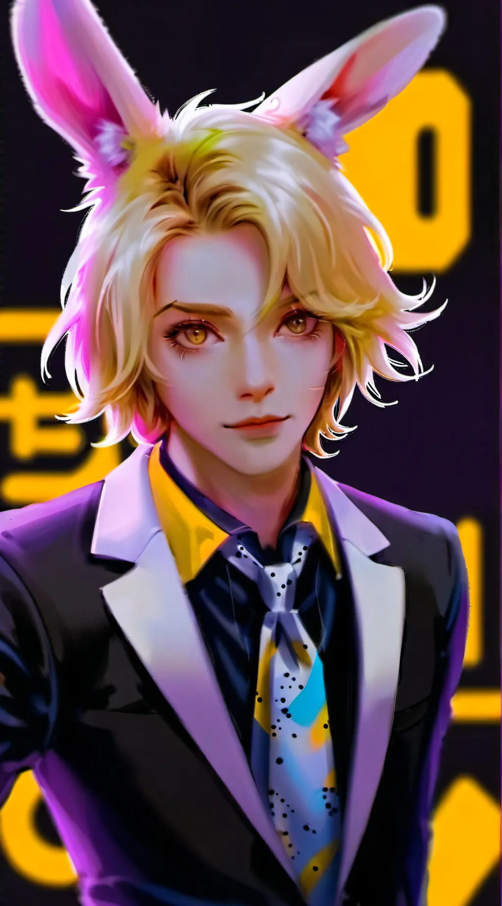 ai character: Nightcove_thefox background