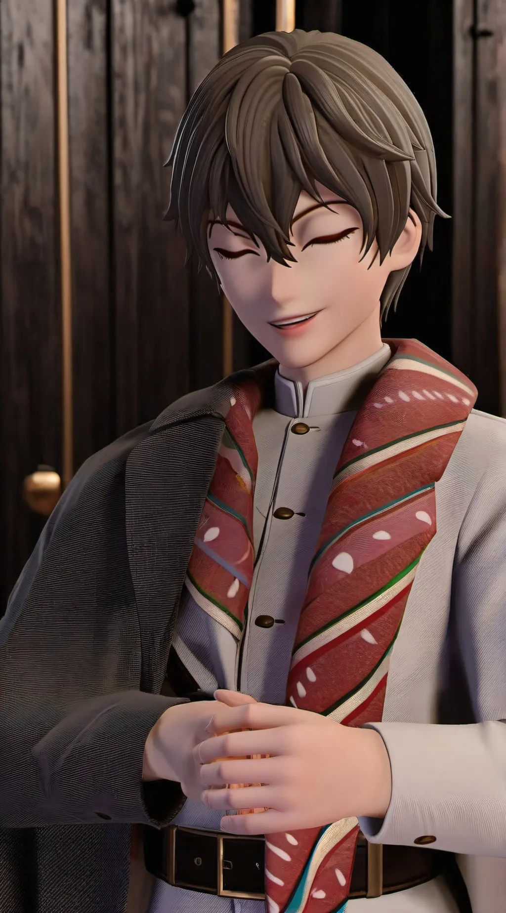 ai character: VALENTINO SALAMI background