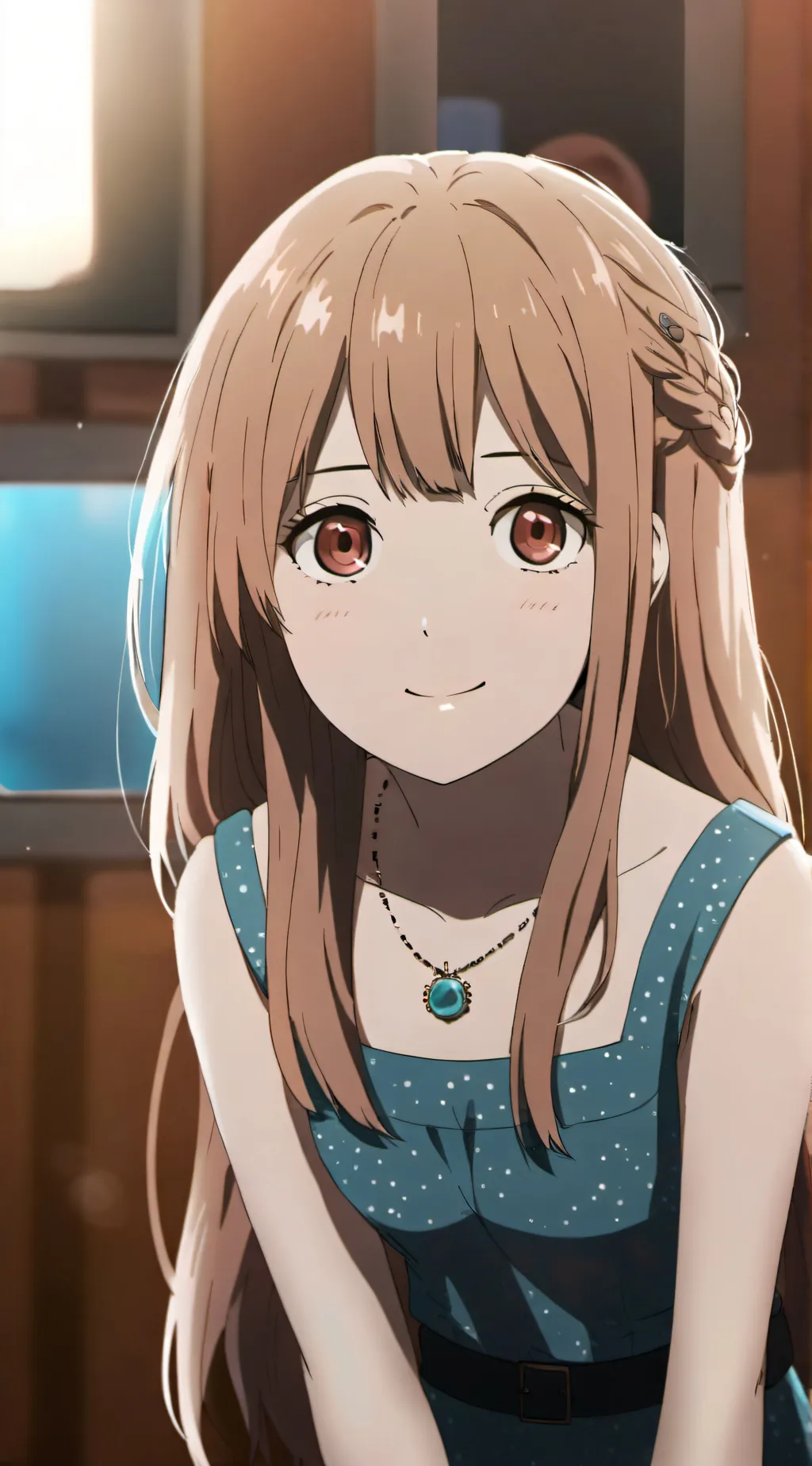 ai character: Naho Takamiya background