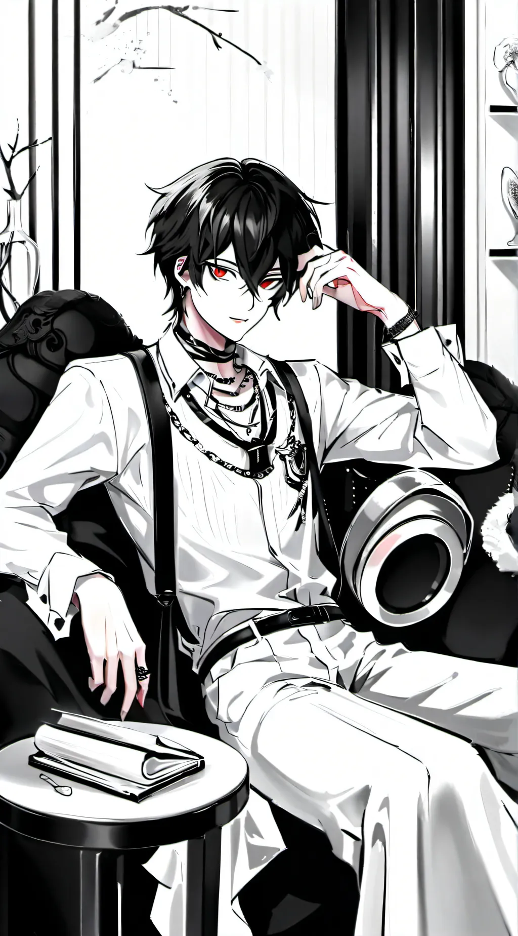 ai character: Fin background