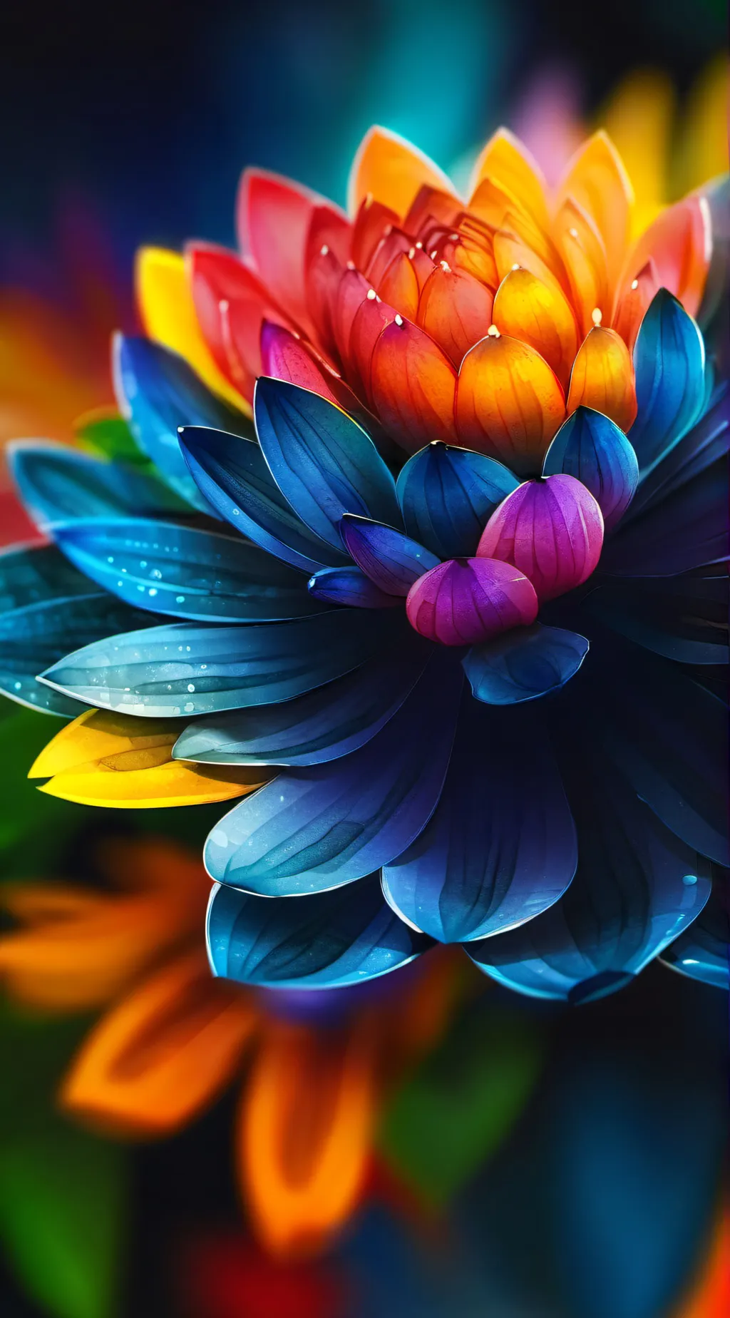 ai character: Peple background