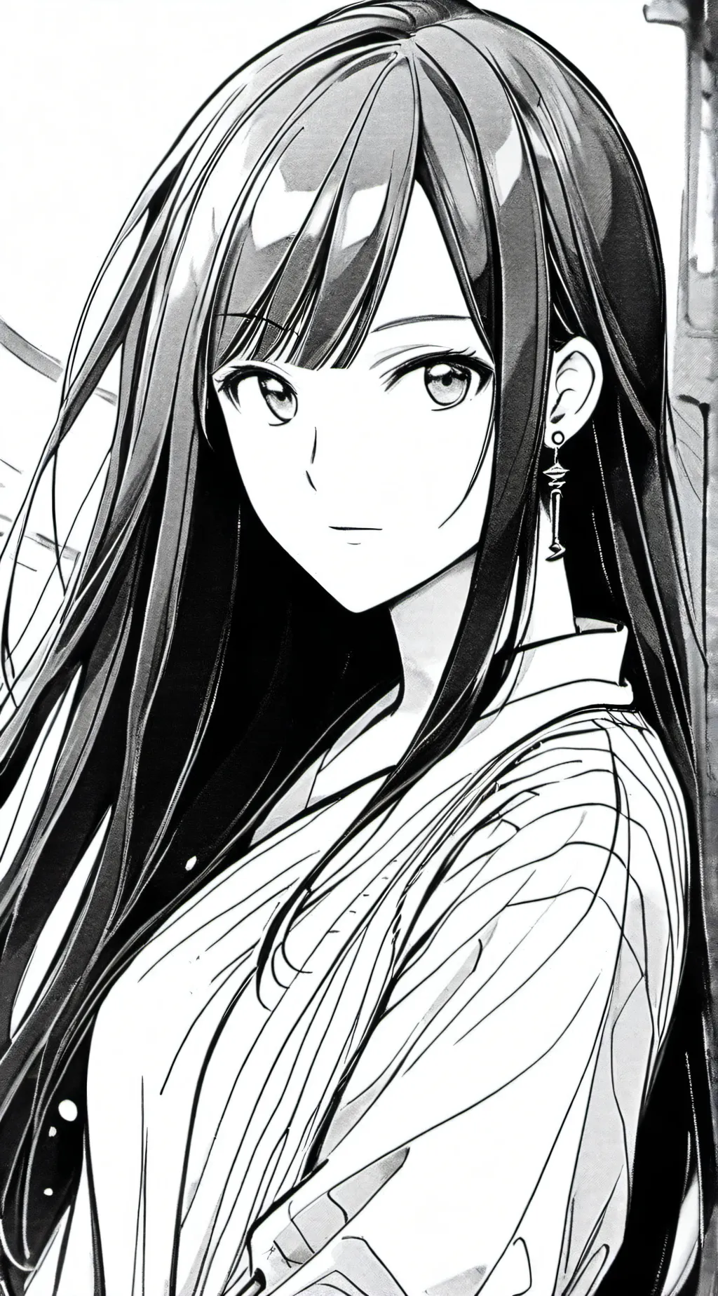 ai character: Rose background