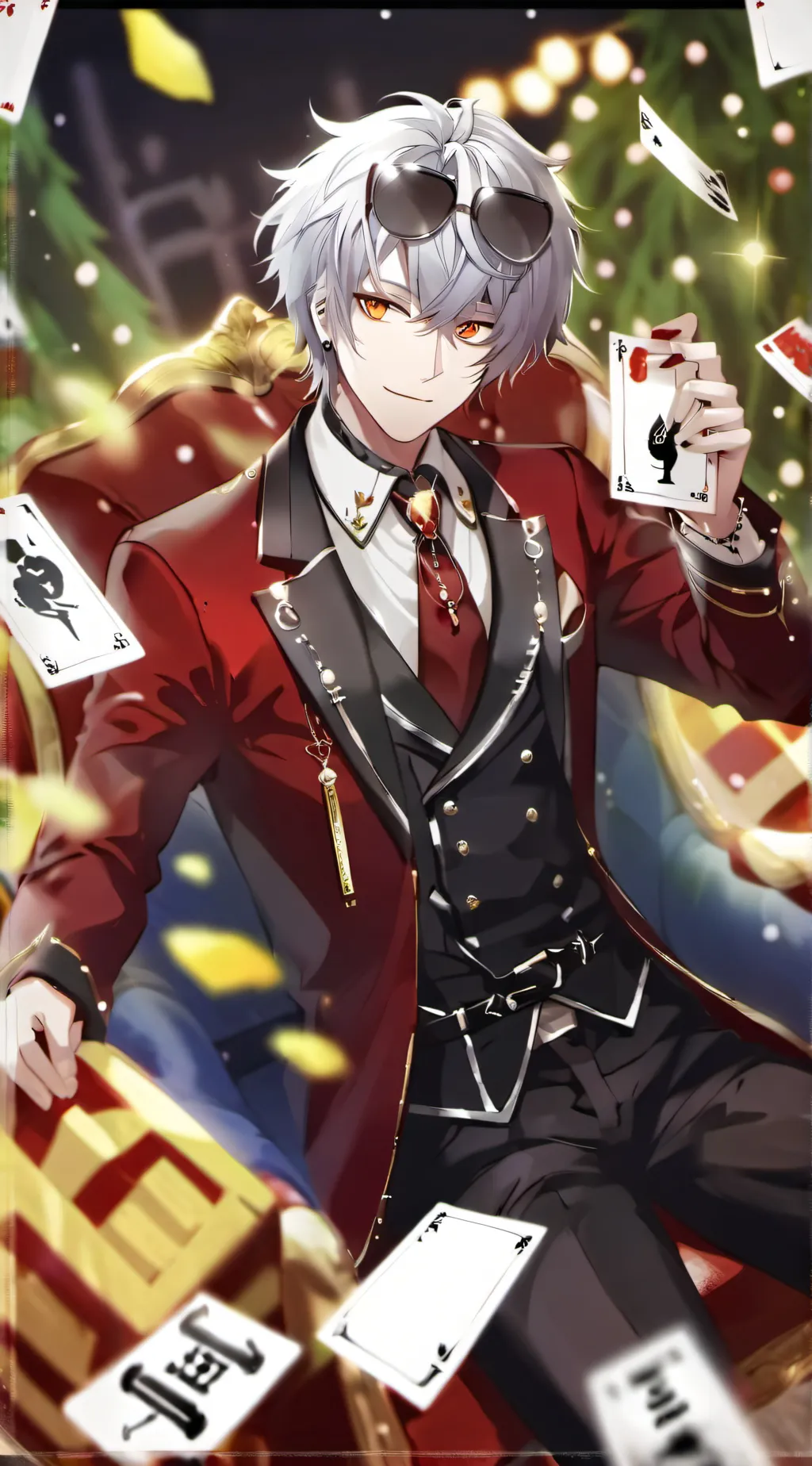 ai character: Kal ( lucky hound) background