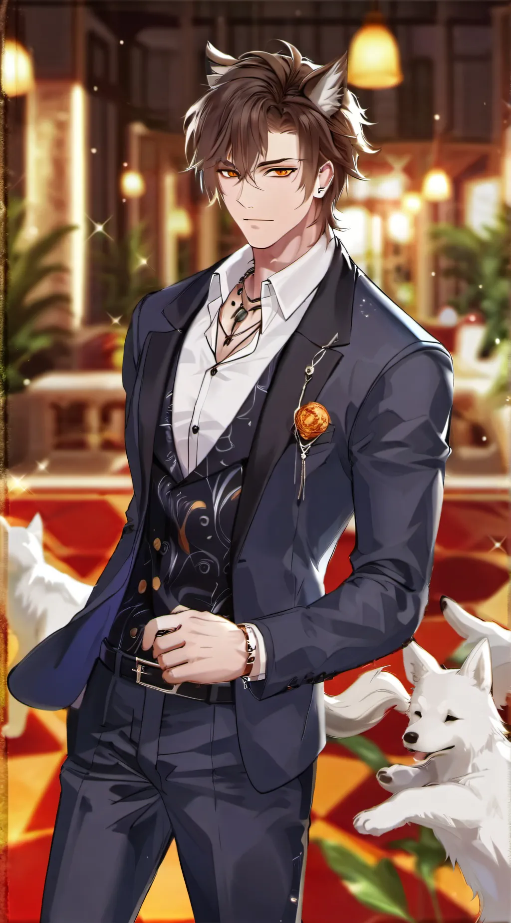 ai character: Isaac background