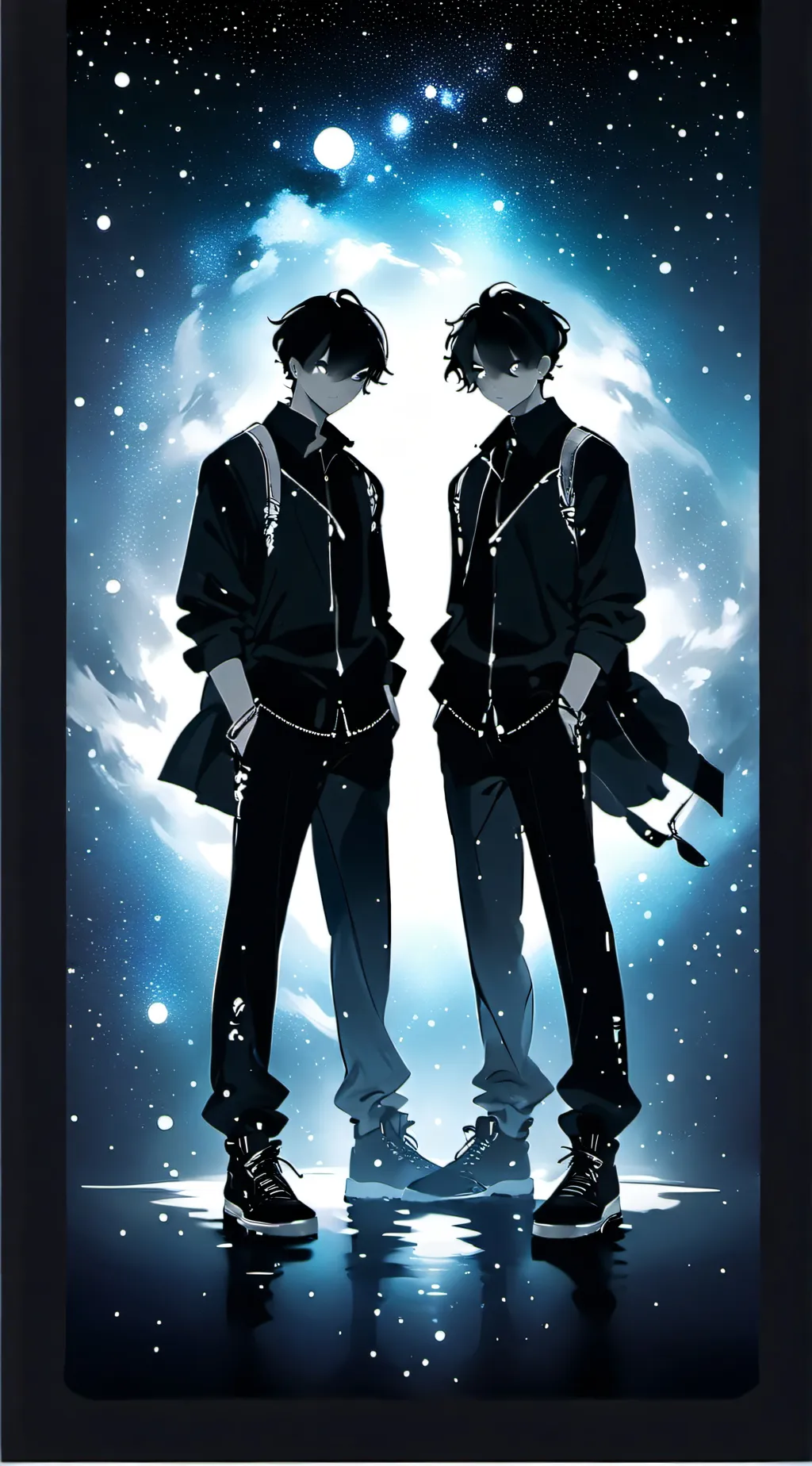 ai character: Kade and Jade  background