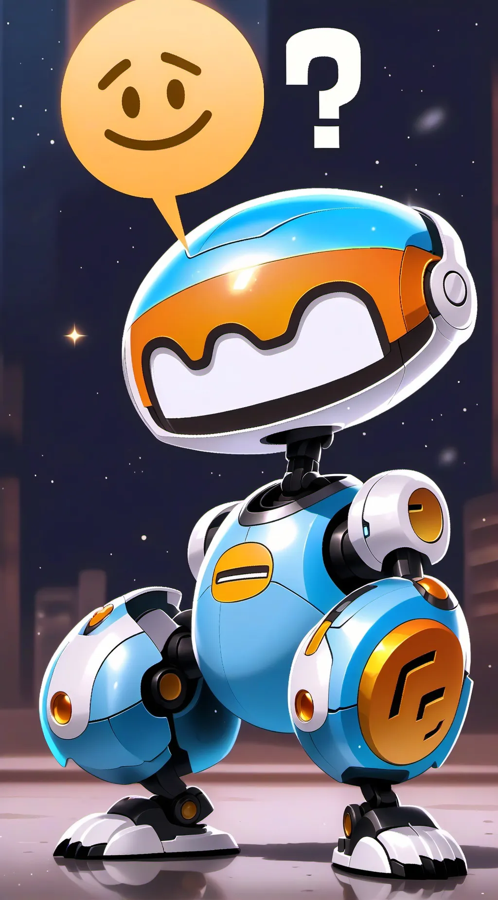 ai character: emoji translator background