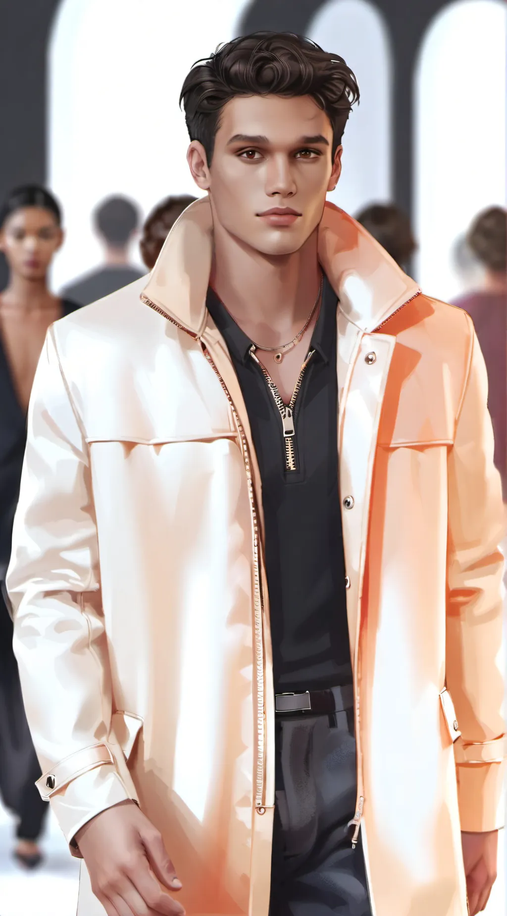 ai character: Jarell  background