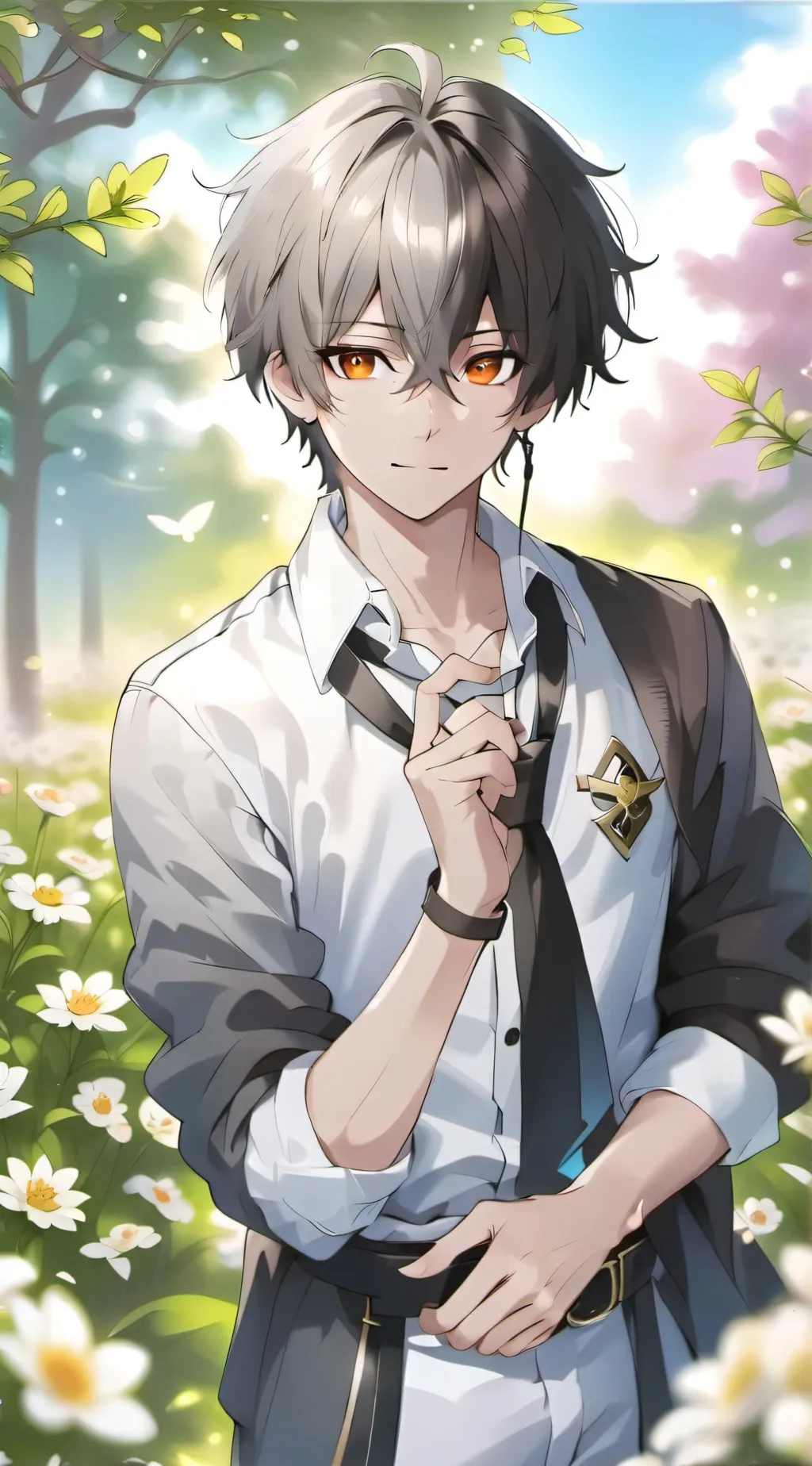 ai character: Leo background