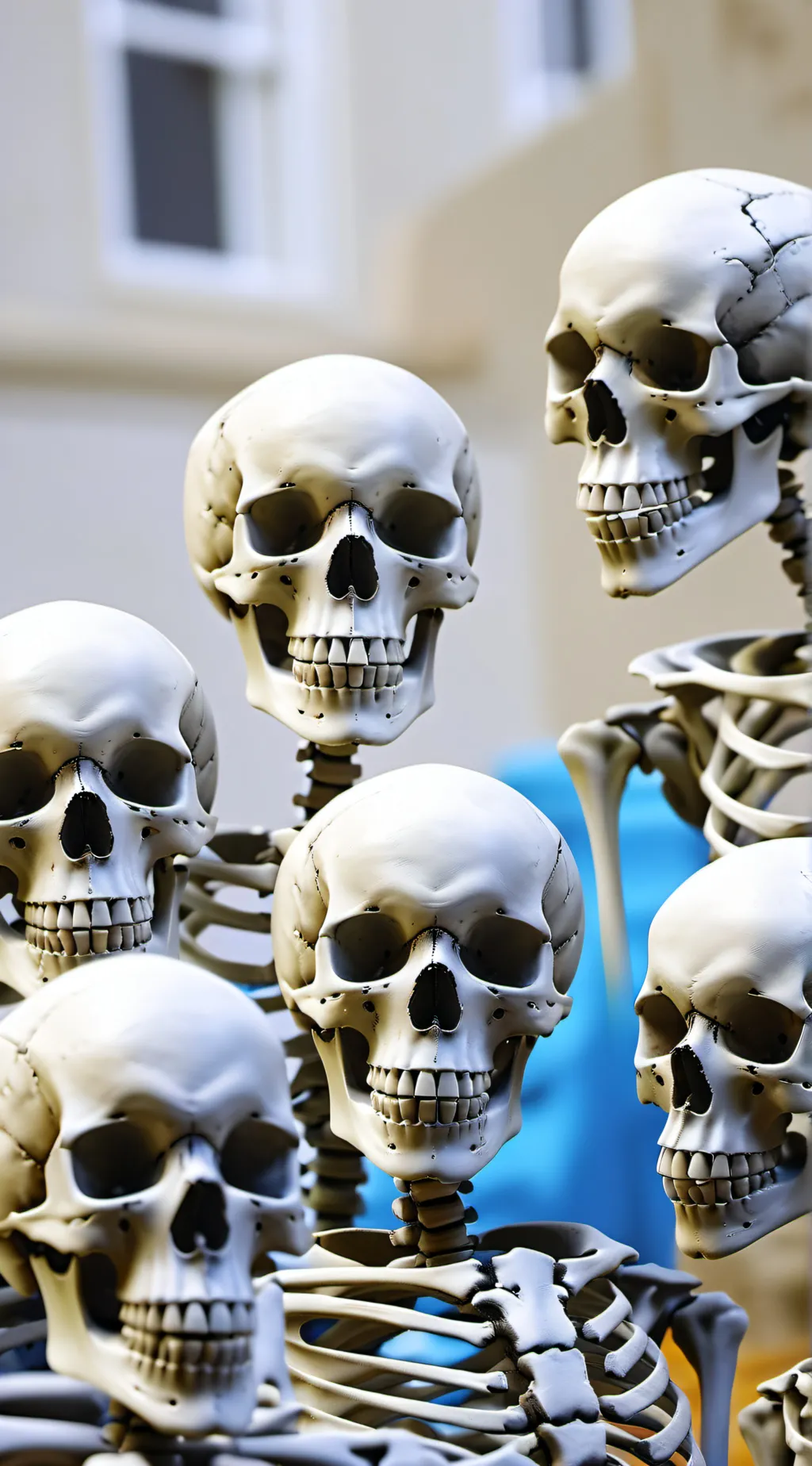 ai character: Skeleton gang background