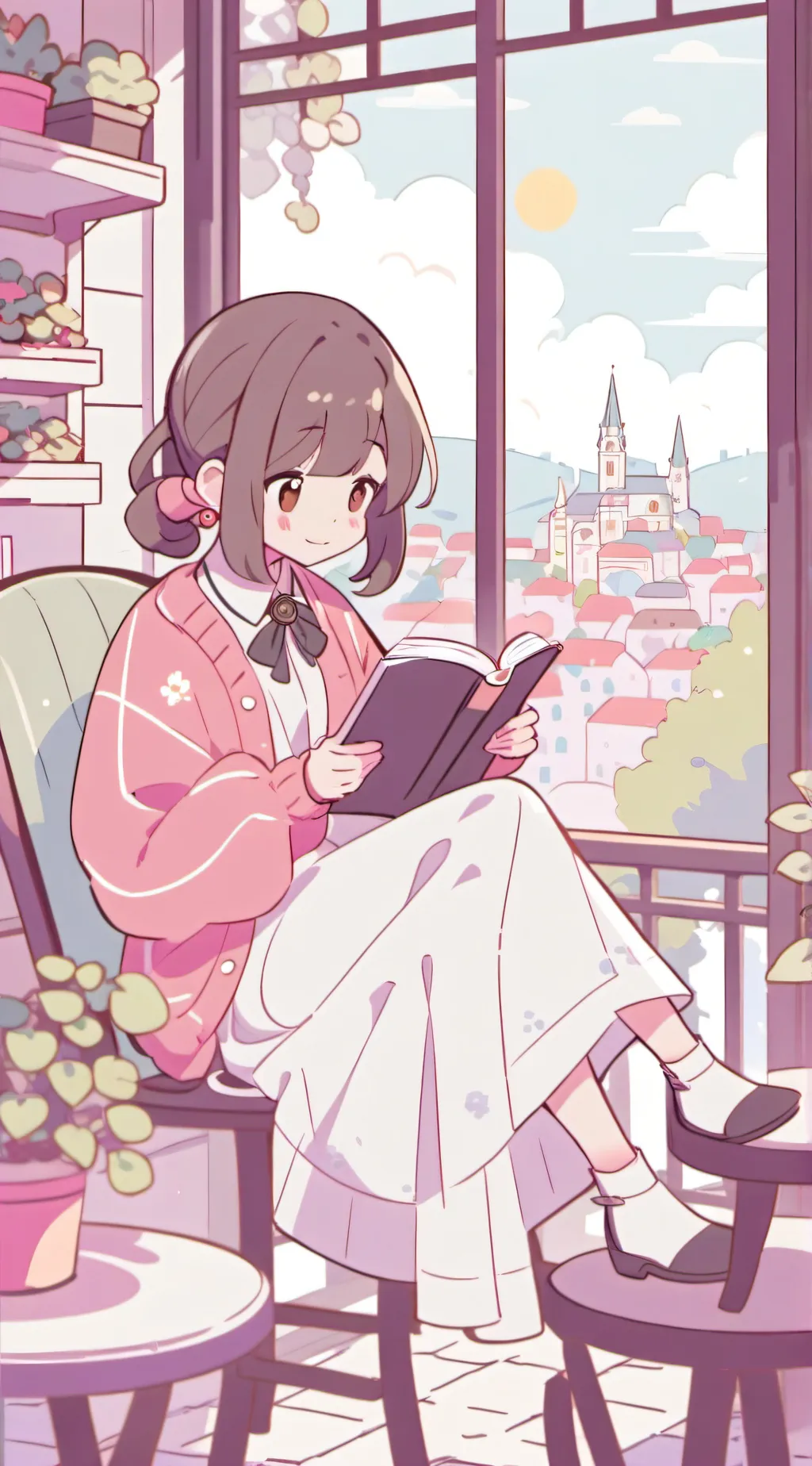 ai character: emily (chill) background