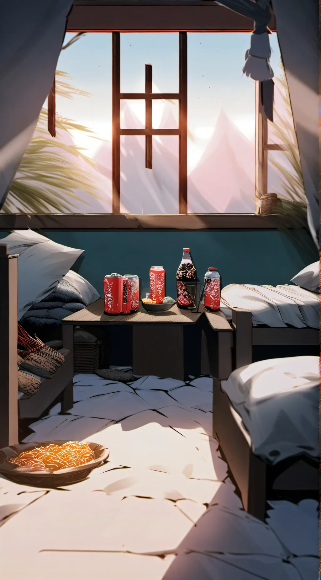 ai character: KNY sleepover 💅🤩 background