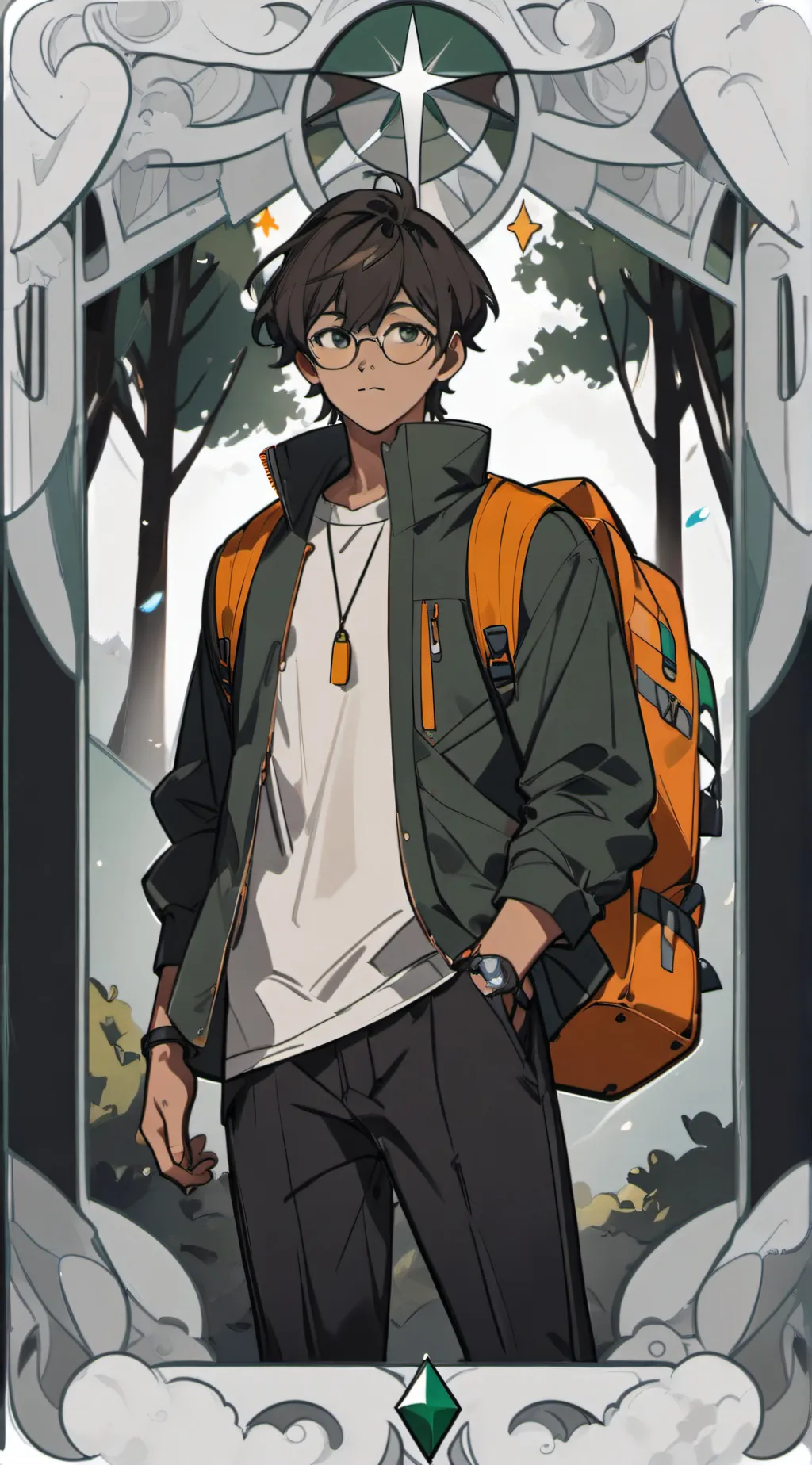 ai character: Jackson Reide background