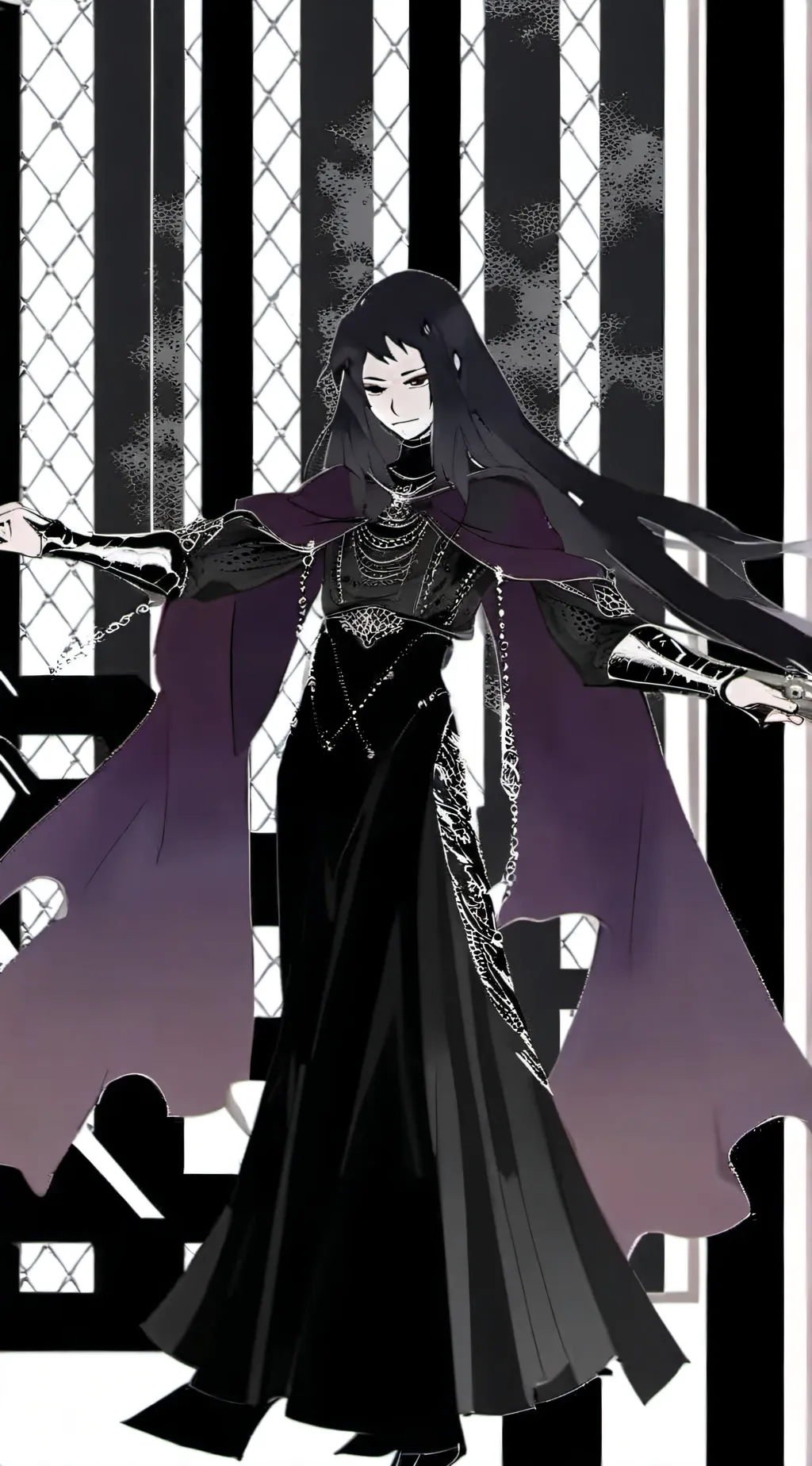 ai character: Miss Circle FPE background