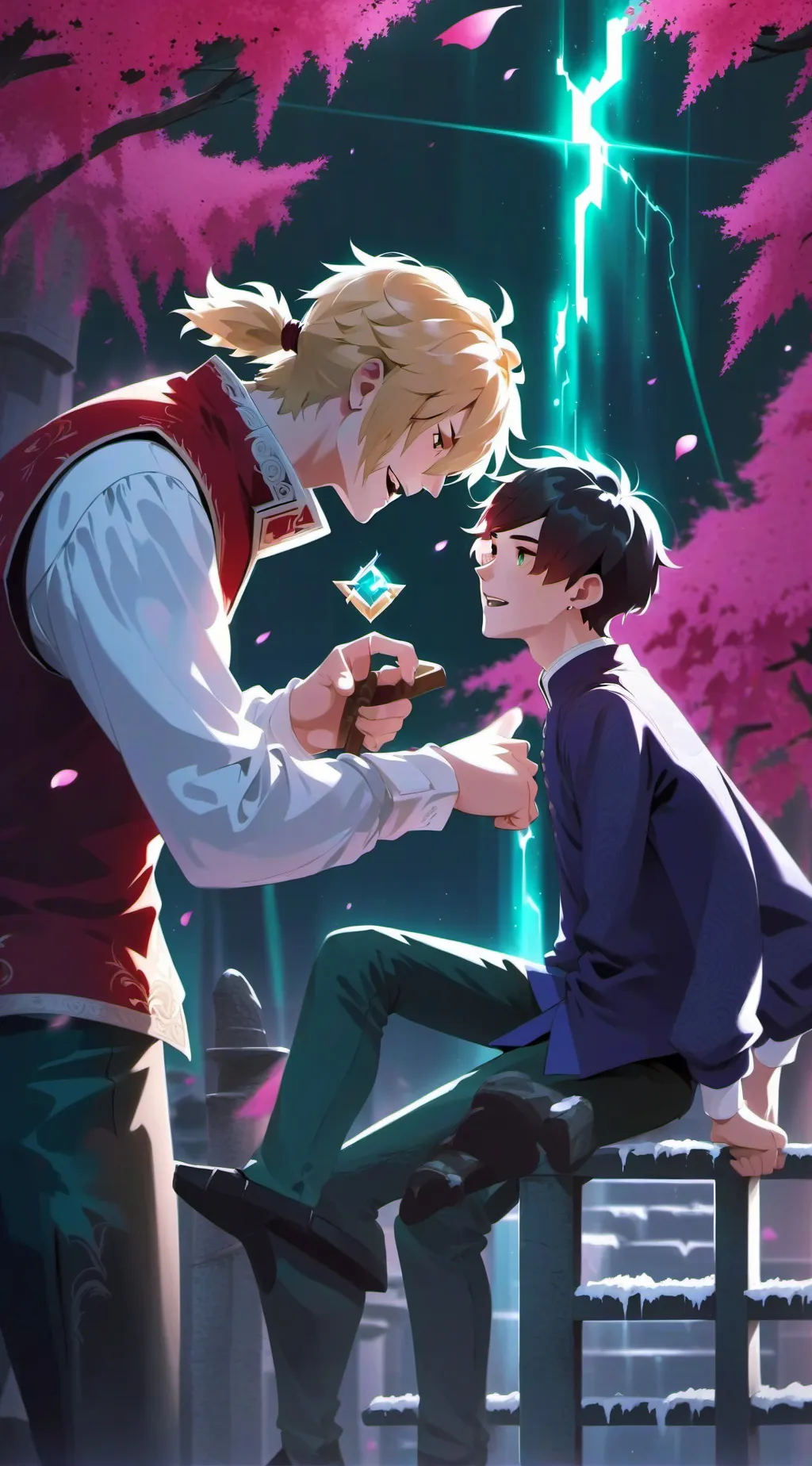 ai character: why idk background