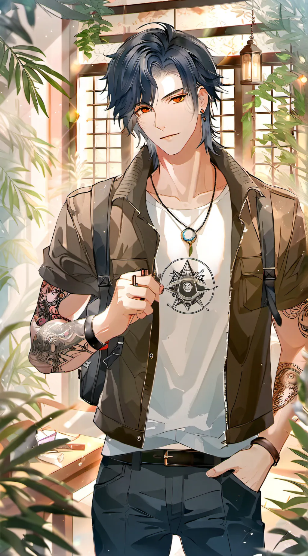 ai character: Wren background