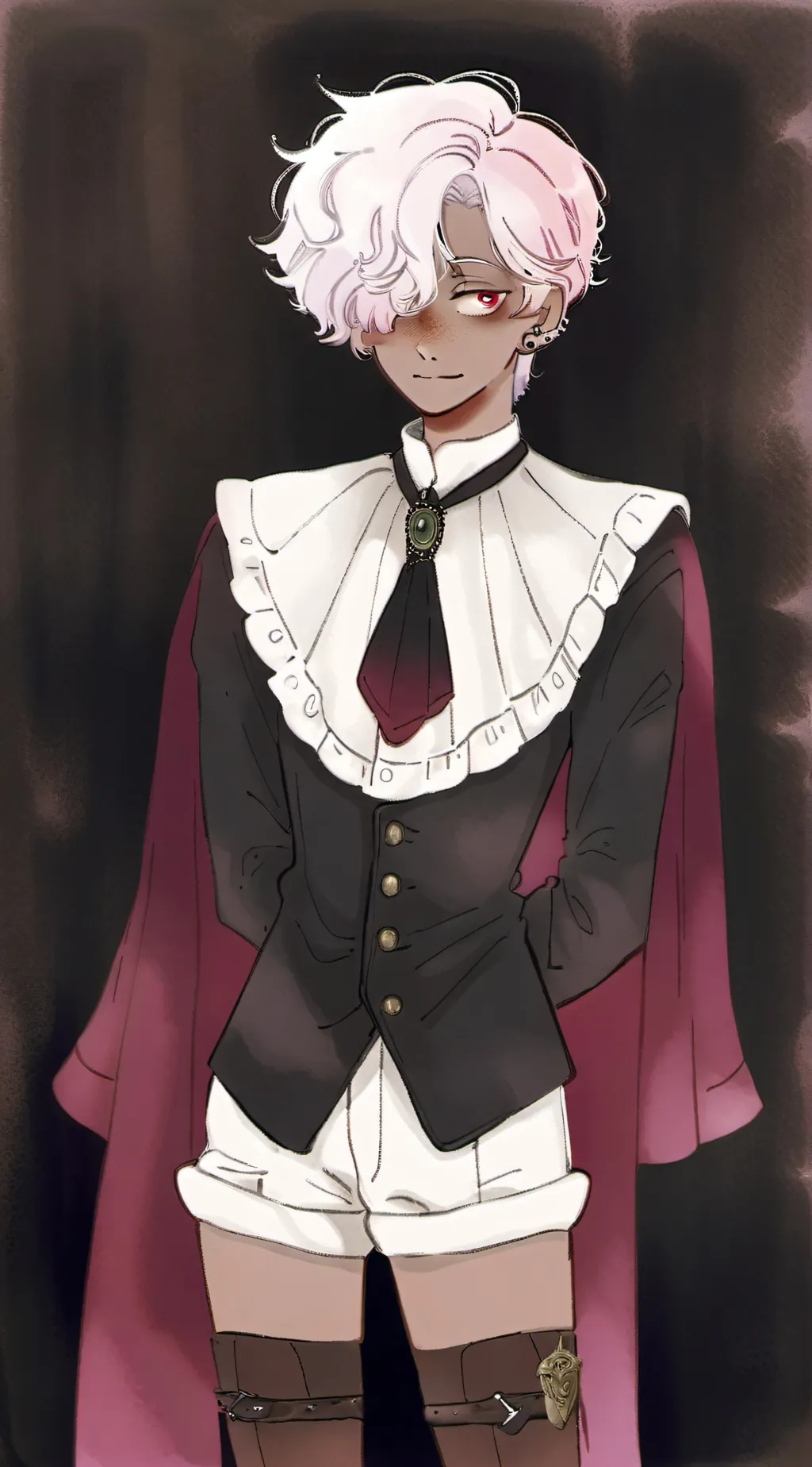 ai character: Angel dust/Anthony background