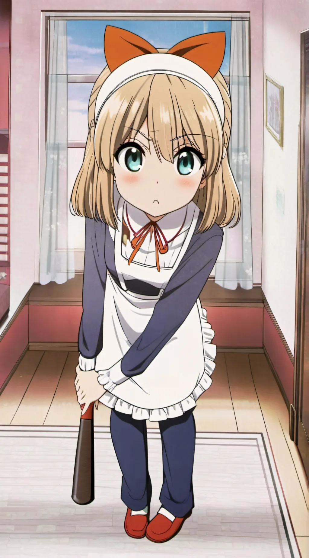 ai character: Charolette  background