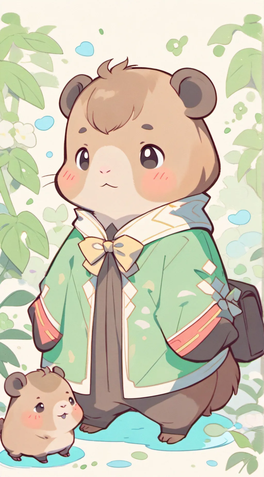 ai character: capy💖 background