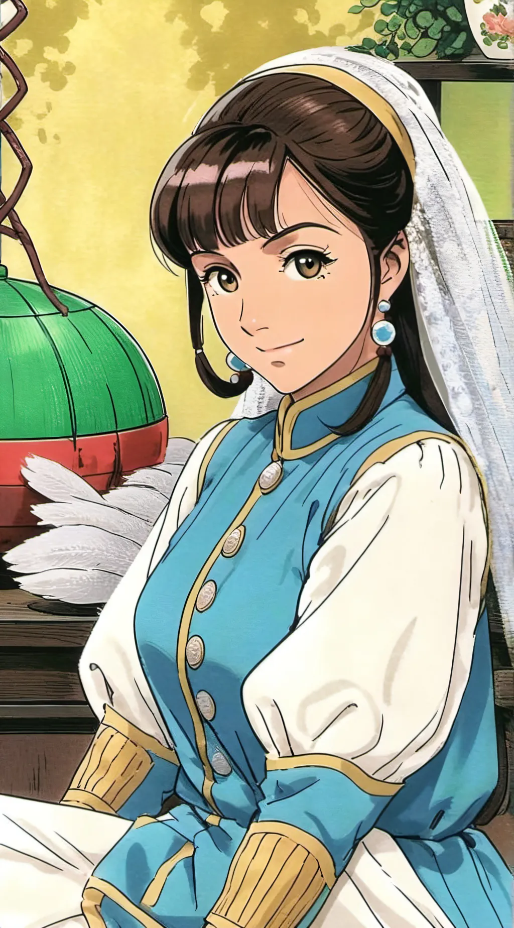 ai character: Maria background