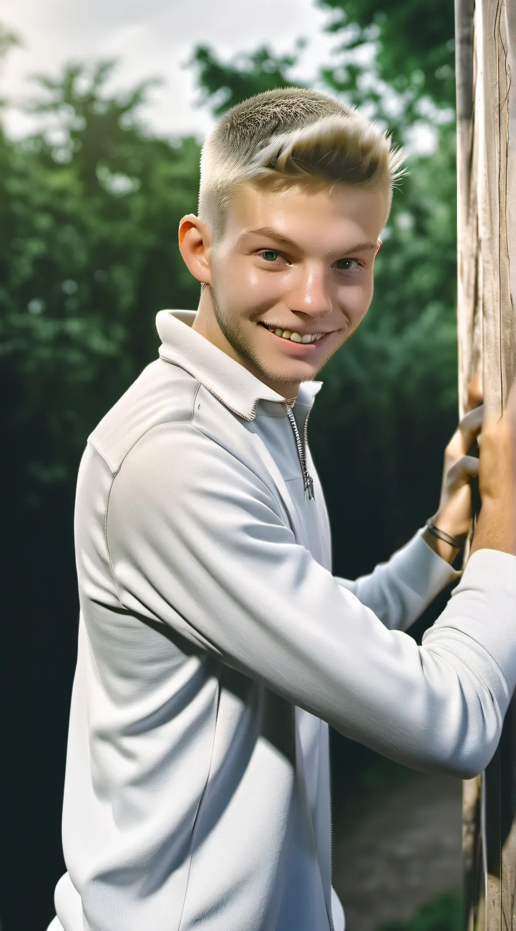 ai character: Hudson background