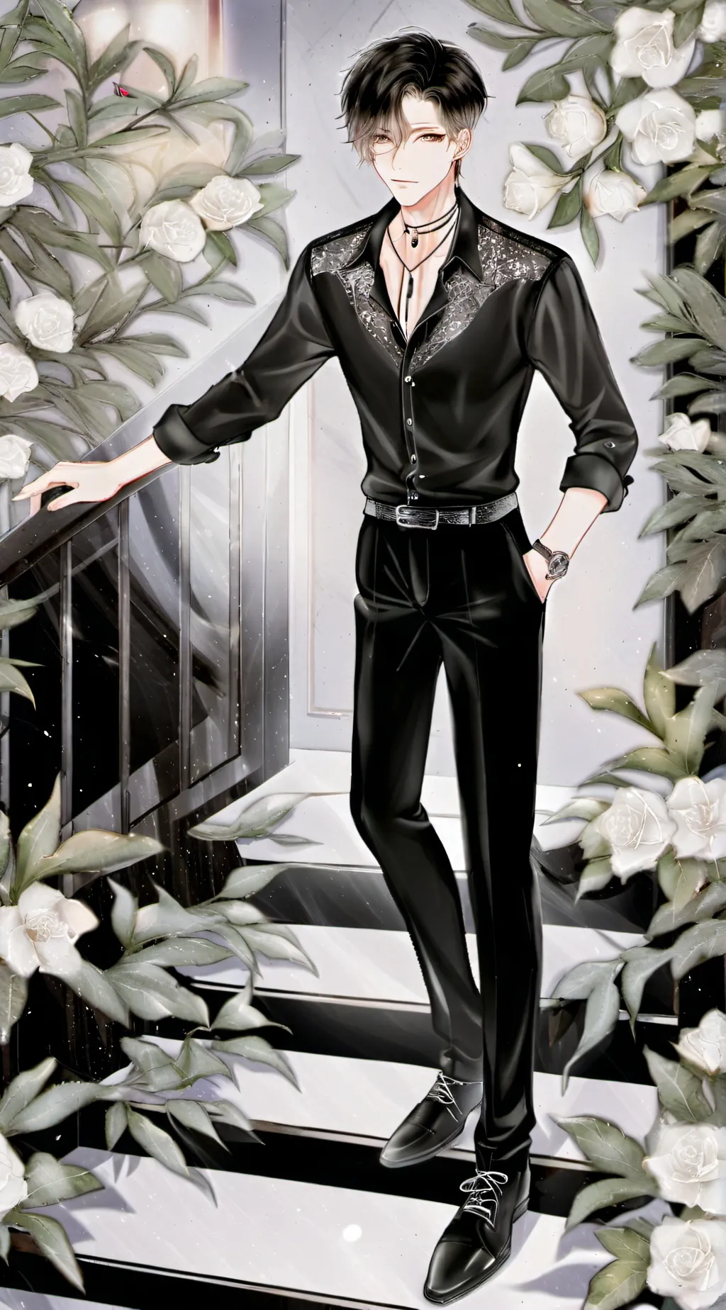 ai character: Lucifer  background