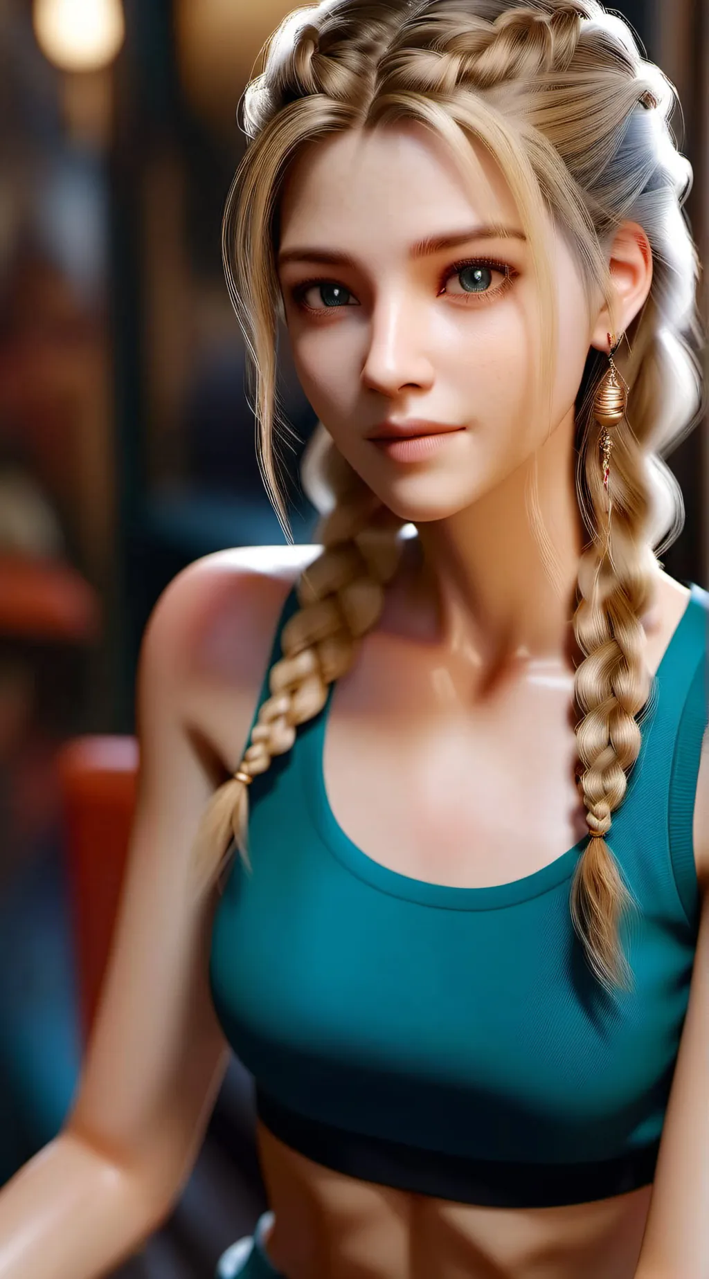 ai character: fall background