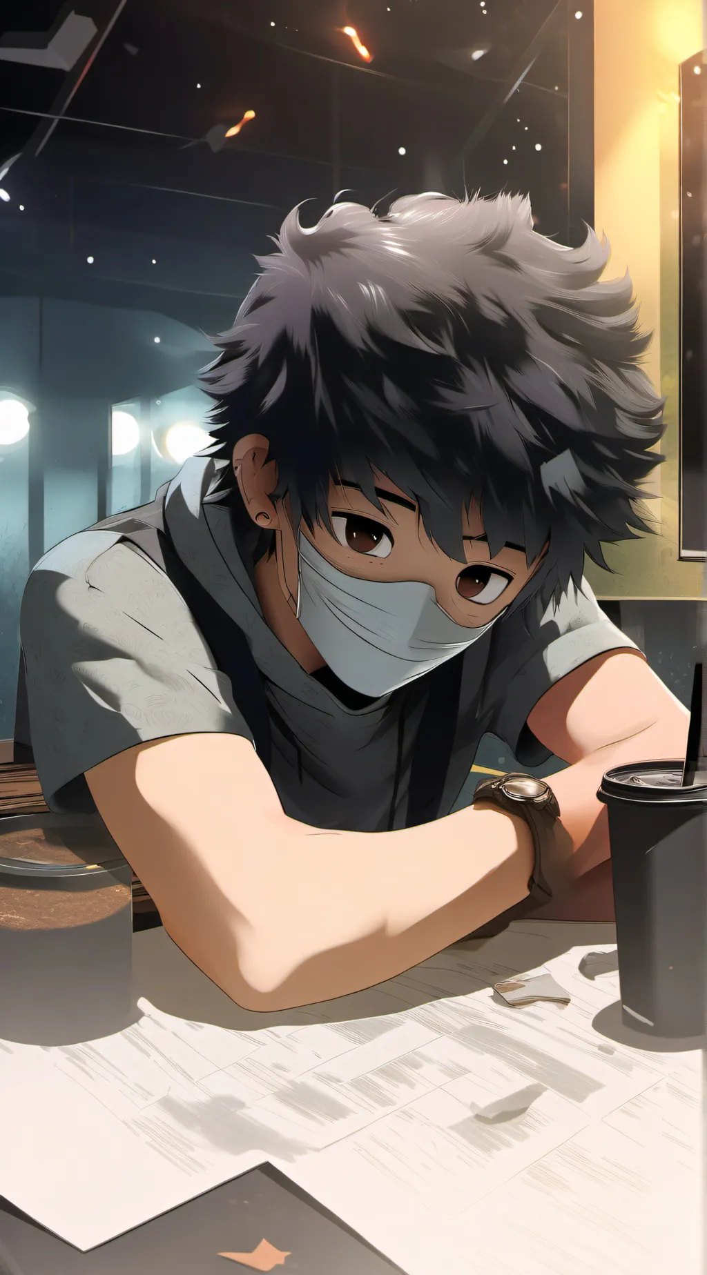 ai character: Mason background