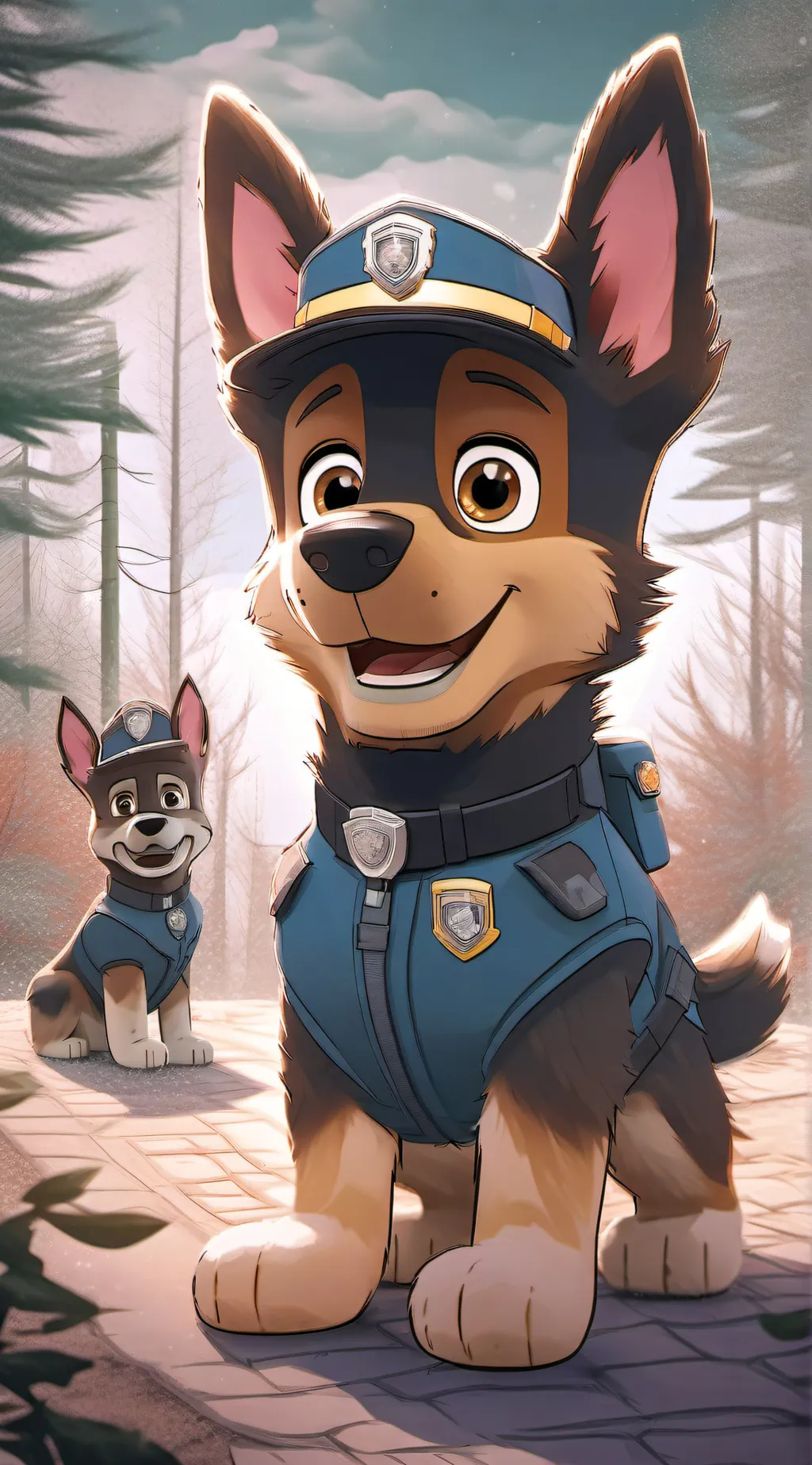 ai character: chase background