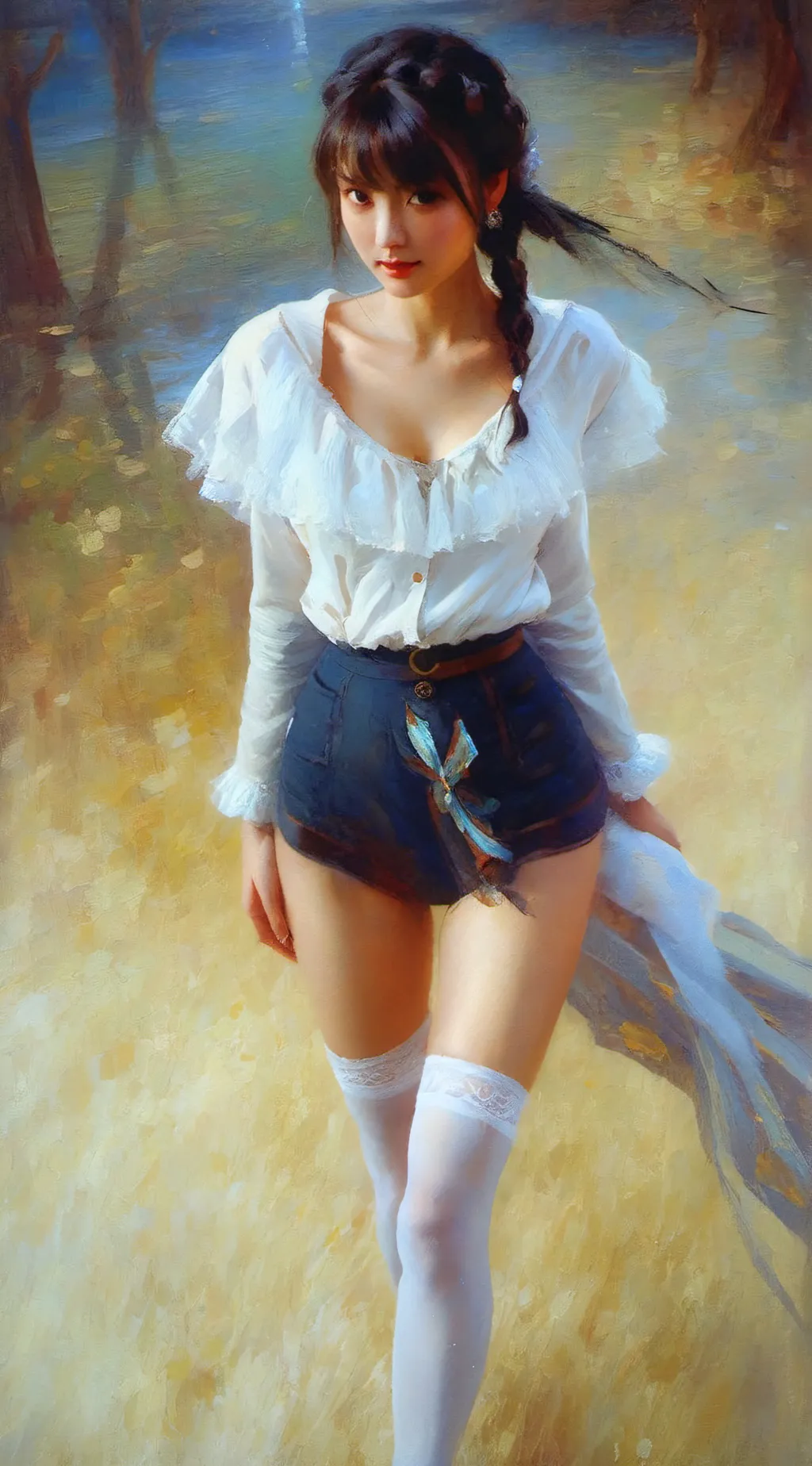 ai character: Shania background