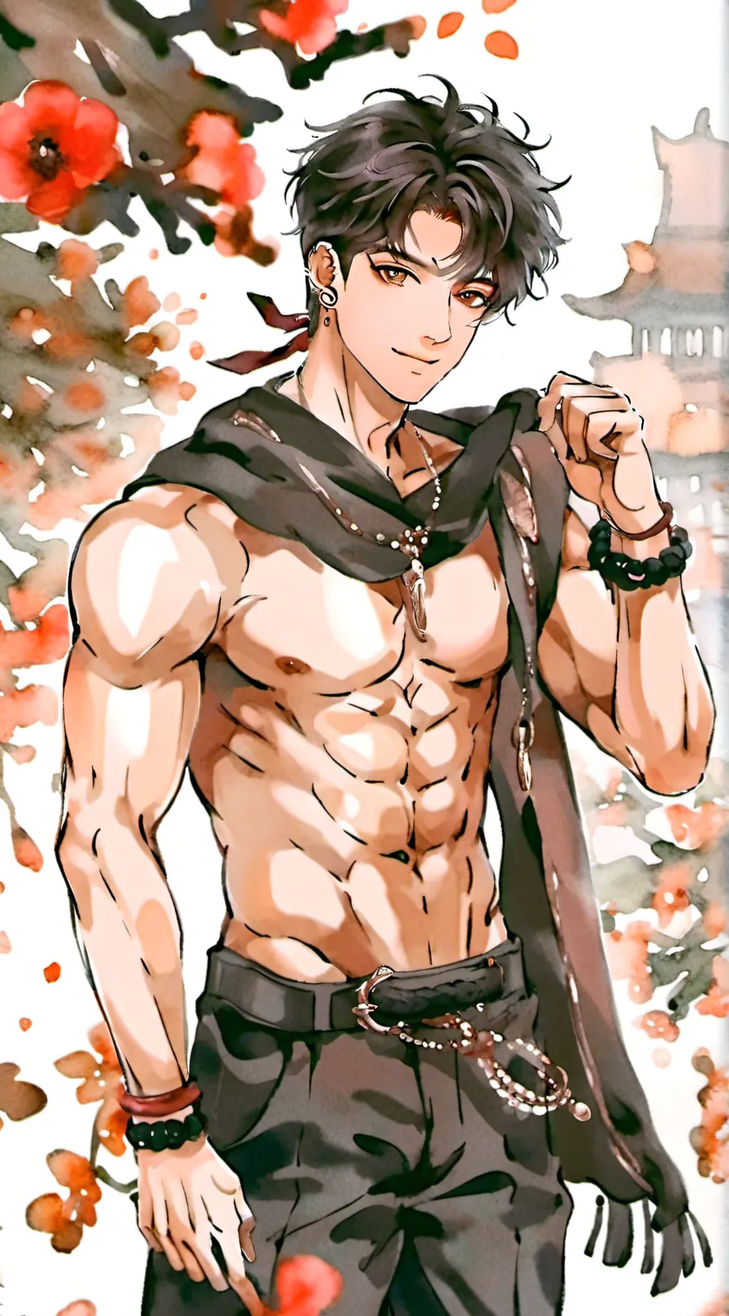 ai character: hot bf background