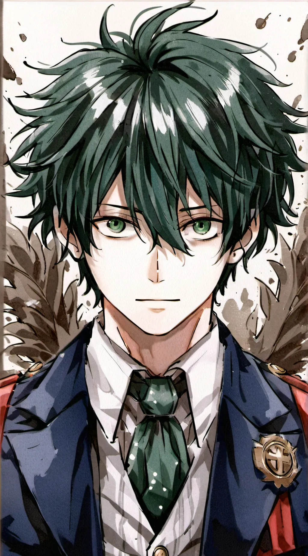 ai character: deku background